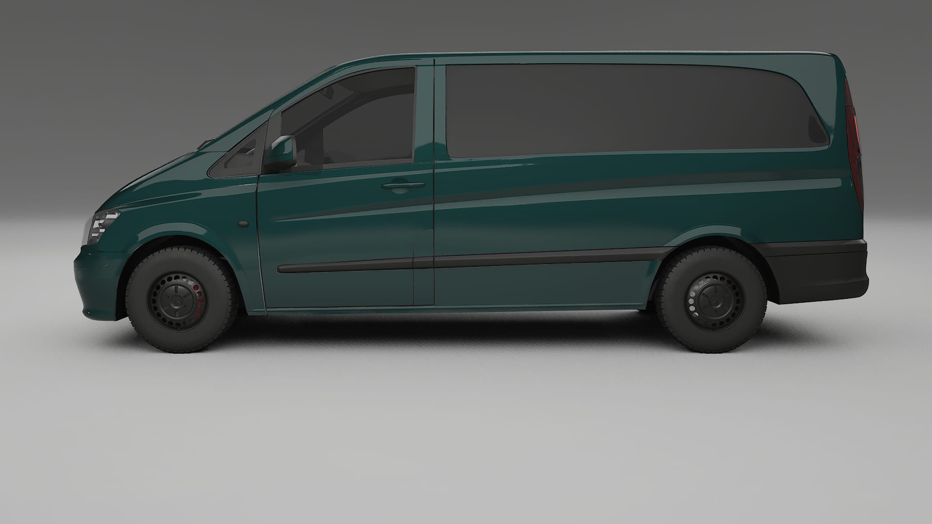 Mercedes Vito Short W639 facelift LCI TPU Lakbeschermingsfolie | INFERNO Kleurveranderende PPF – Volledig Voorgesneden Kit