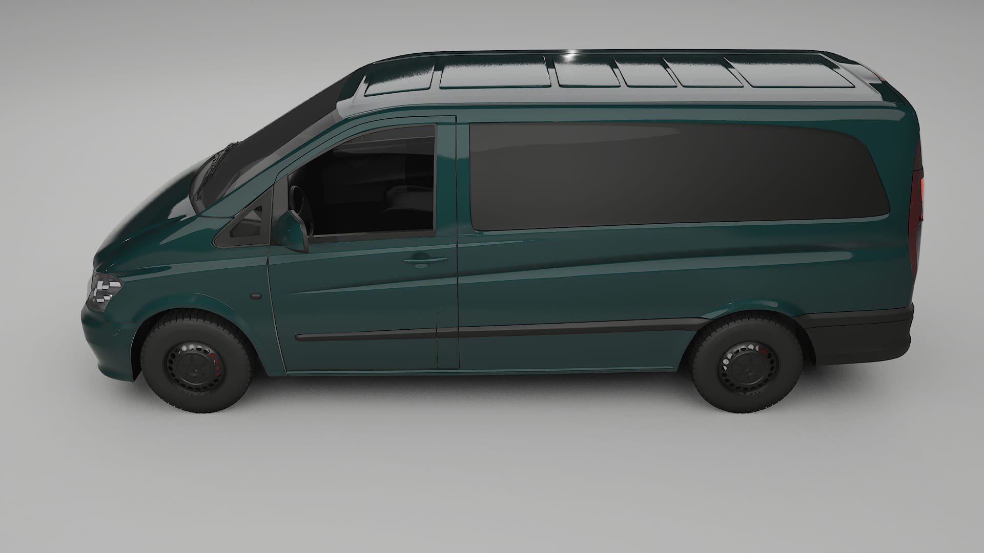 Mercedes Vito Short W639 facelift LCI TPU Lakbeschermingsfolie | INFERNO Kleurveranderende PPF – Volledig Voorgesneden Kit