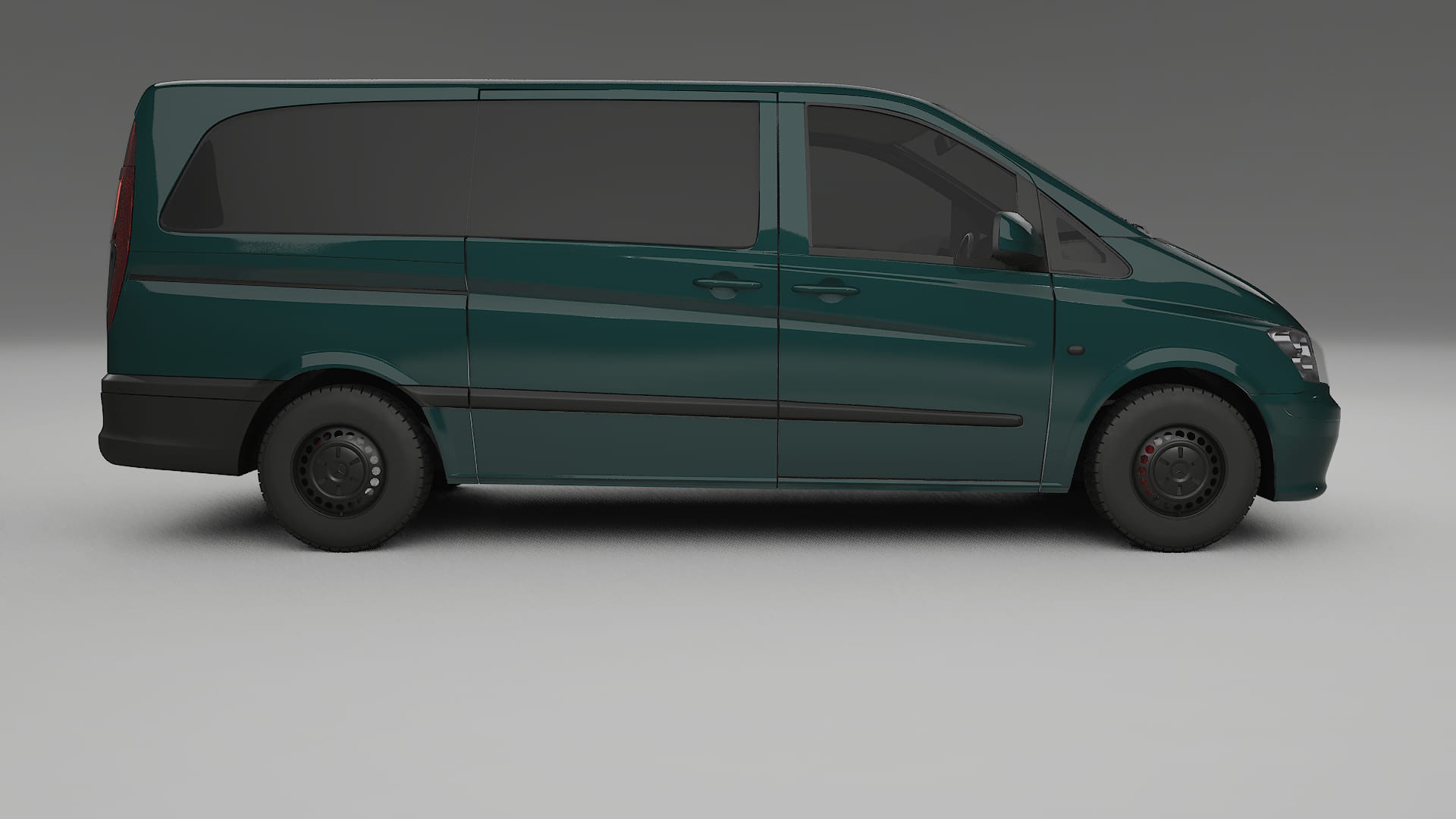 Mercedes Vito Short W639 facelift LCI TPU Lakbeschermingsfolie | INFERNO Kleurveranderende PPF – Volledig Voorgesneden Kit