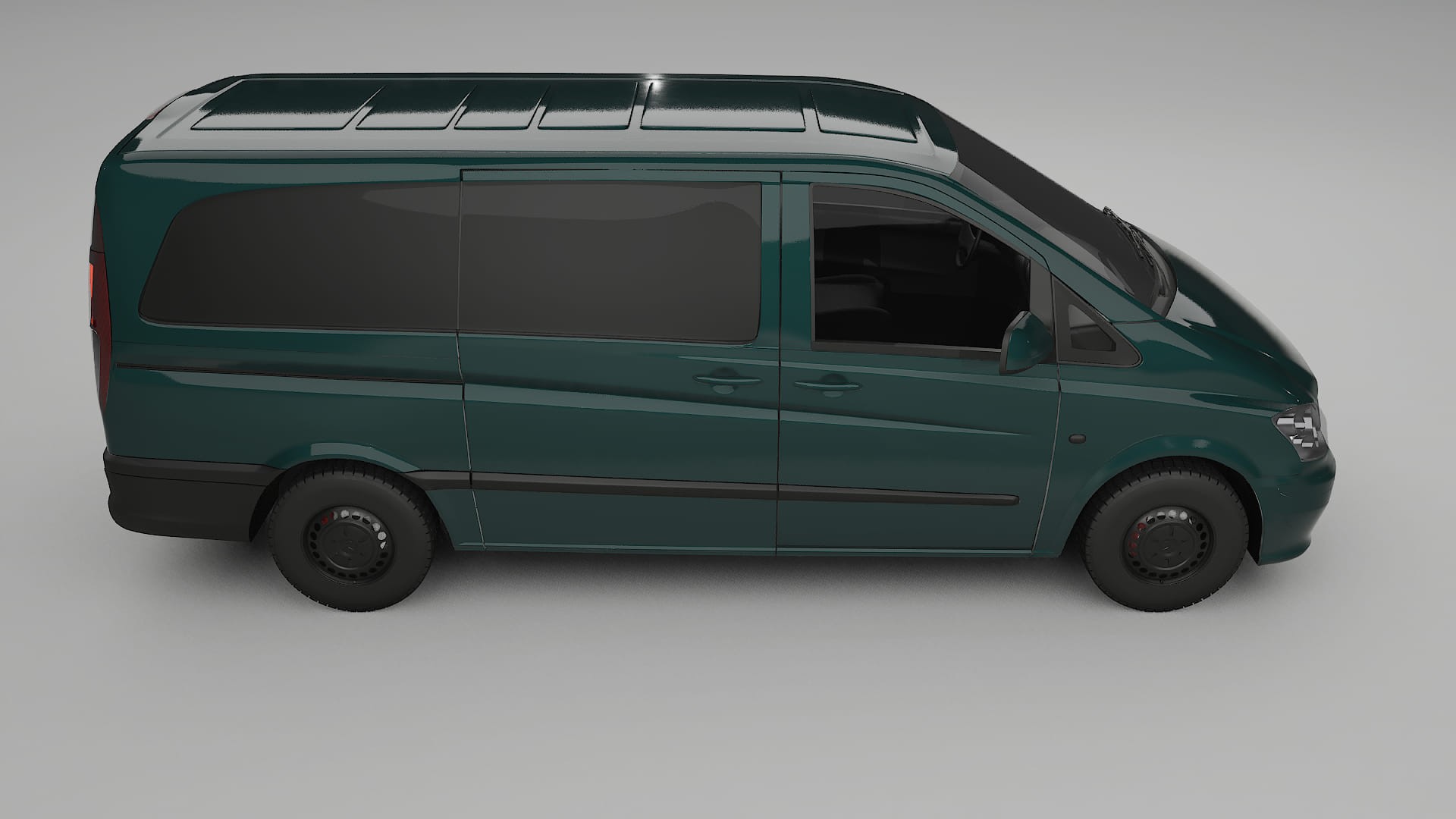 Mercedes Vito Short W639 facelift LCI TPU Lakbeschermingsfolie | INFERNO Kleurveranderende PPF – Volledig Voorgesneden Kit