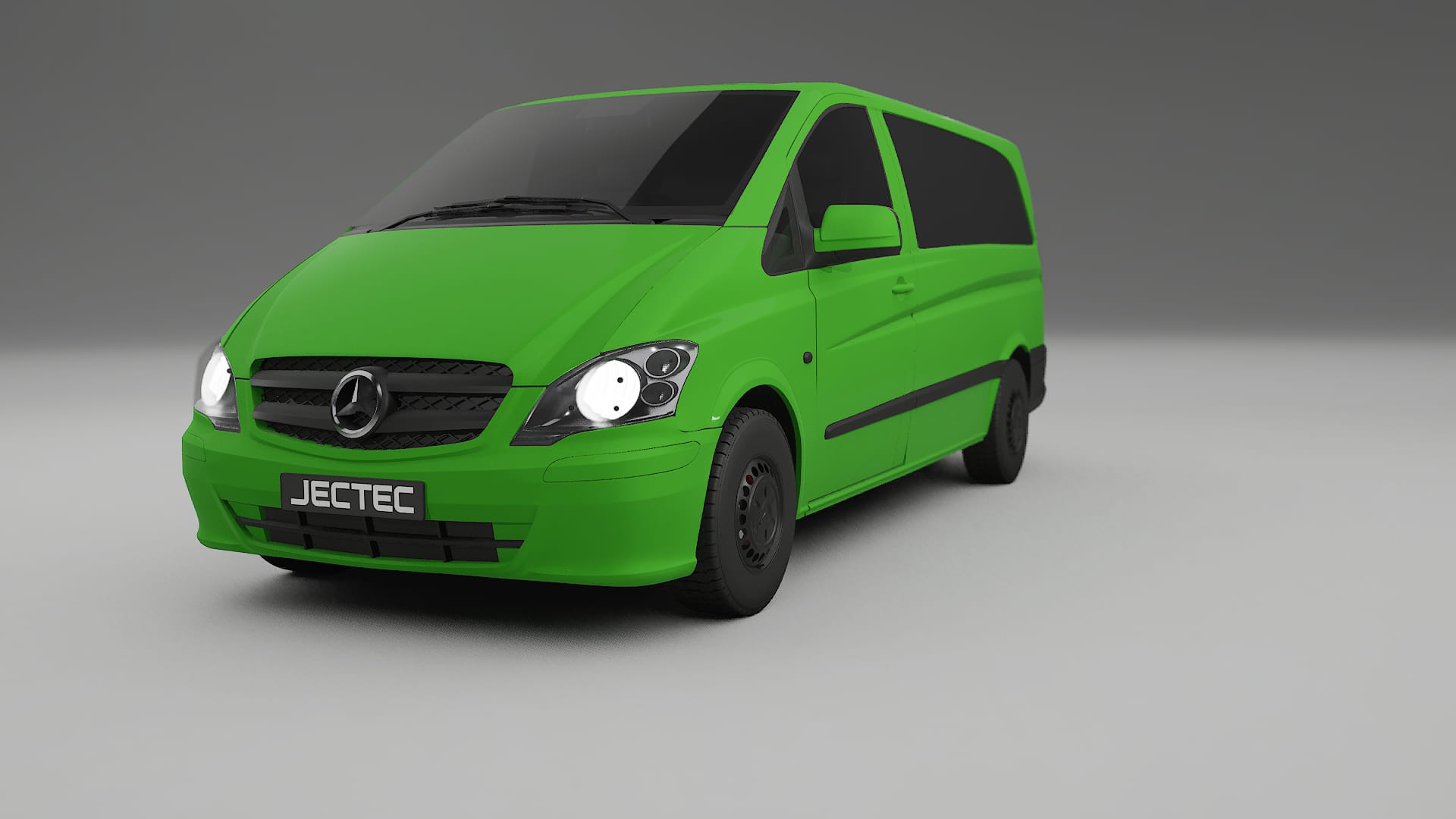Mercedes Vito Short W639 facelift LCI TPU Lakbeschermingsfolie | VENOM Kleurveranderende PPF – Volledig Voorgesneden Kit