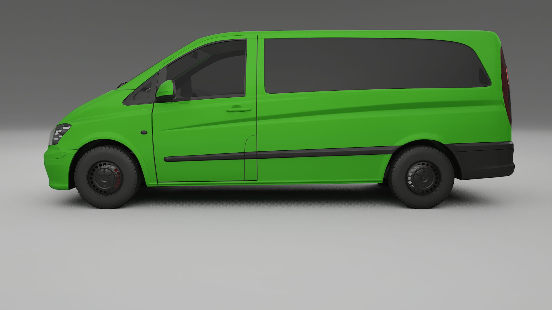Mercedes Vito Short W639 facelift LCI TPU Lakbeschermingsfolie | VENOM Kleurveranderende PPF – Volledig Voorgesneden Kit
