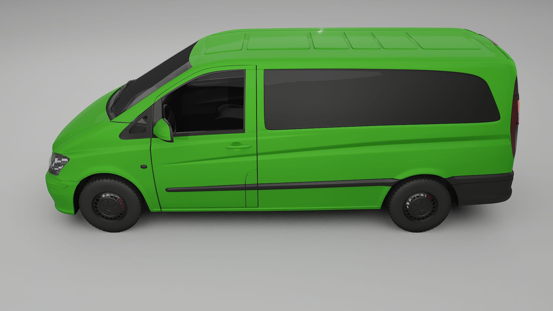 Mercedes Vito Short W639 facelift LCI TPU Lakbeschermingsfolie | VENOM Kleurveranderende PPF – Volledig Voorgesneden Kit