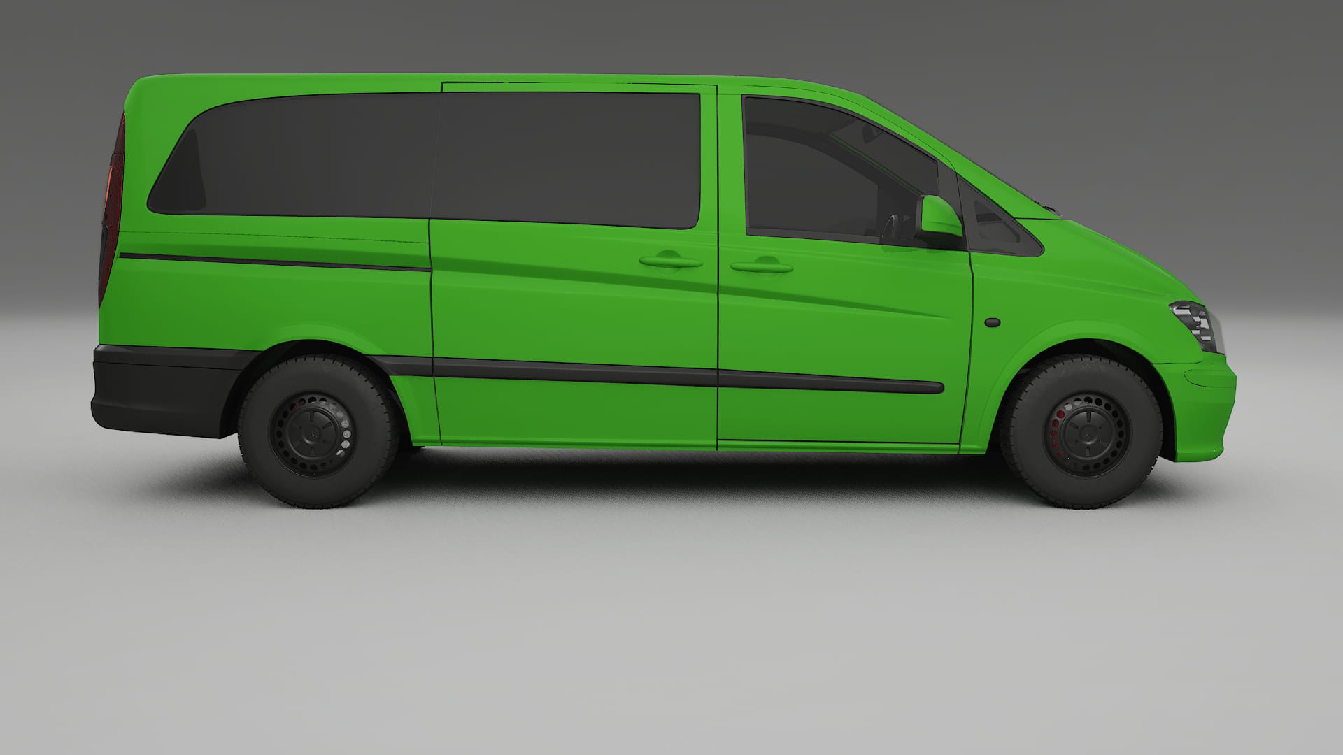 Mercedes Vito Short W639 facelift LCI TPU Lakbeschermingsfolie | VENOM Kleurveranderende PPF – Volledig Voorgesneden Kit