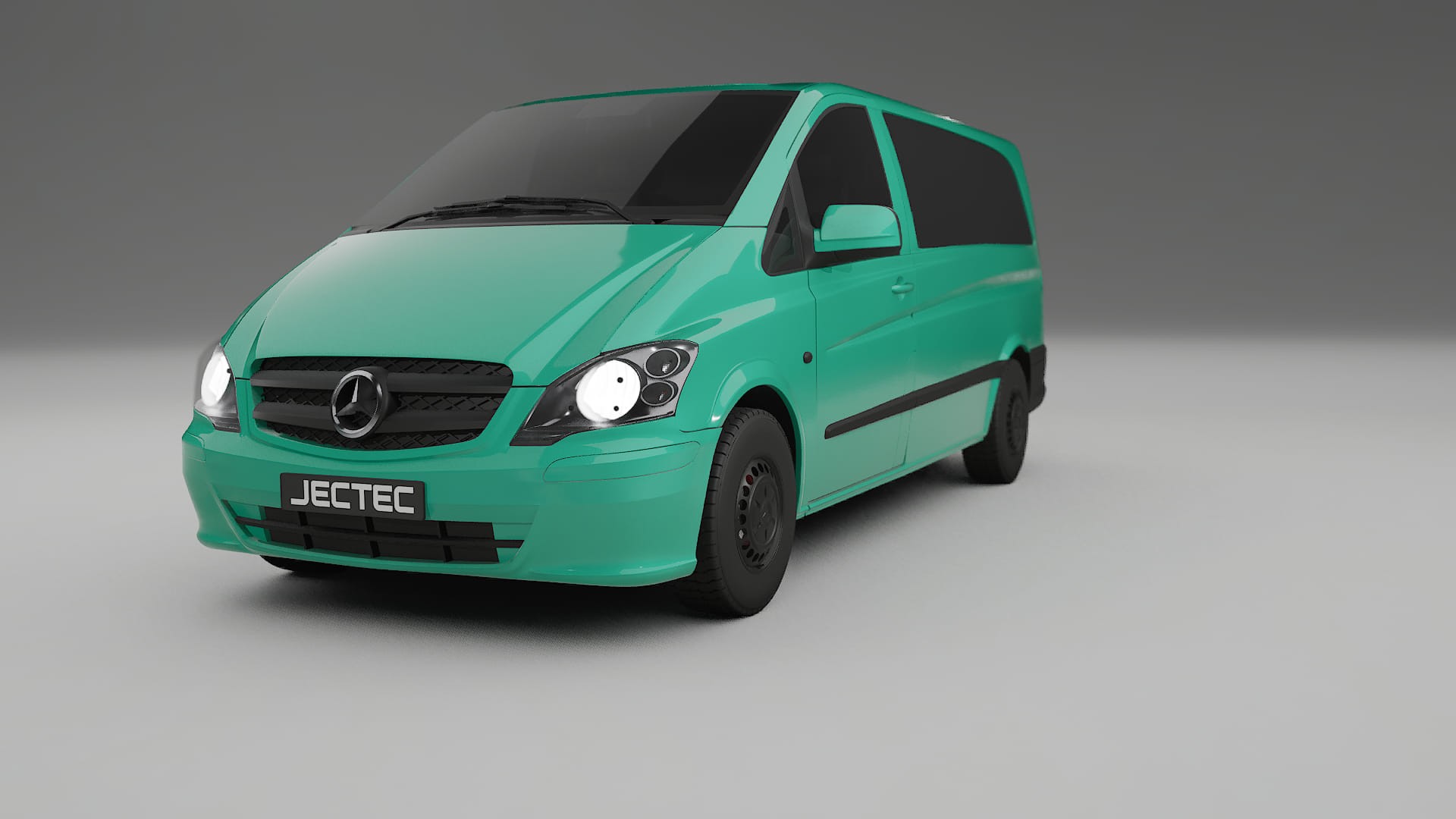 Mercedes Vito Short W639 facelift LCI TPU Lakbeschermingsfolie | JEWEL Kleurveranderende PPF – Volledig Voorgesneden Kit
