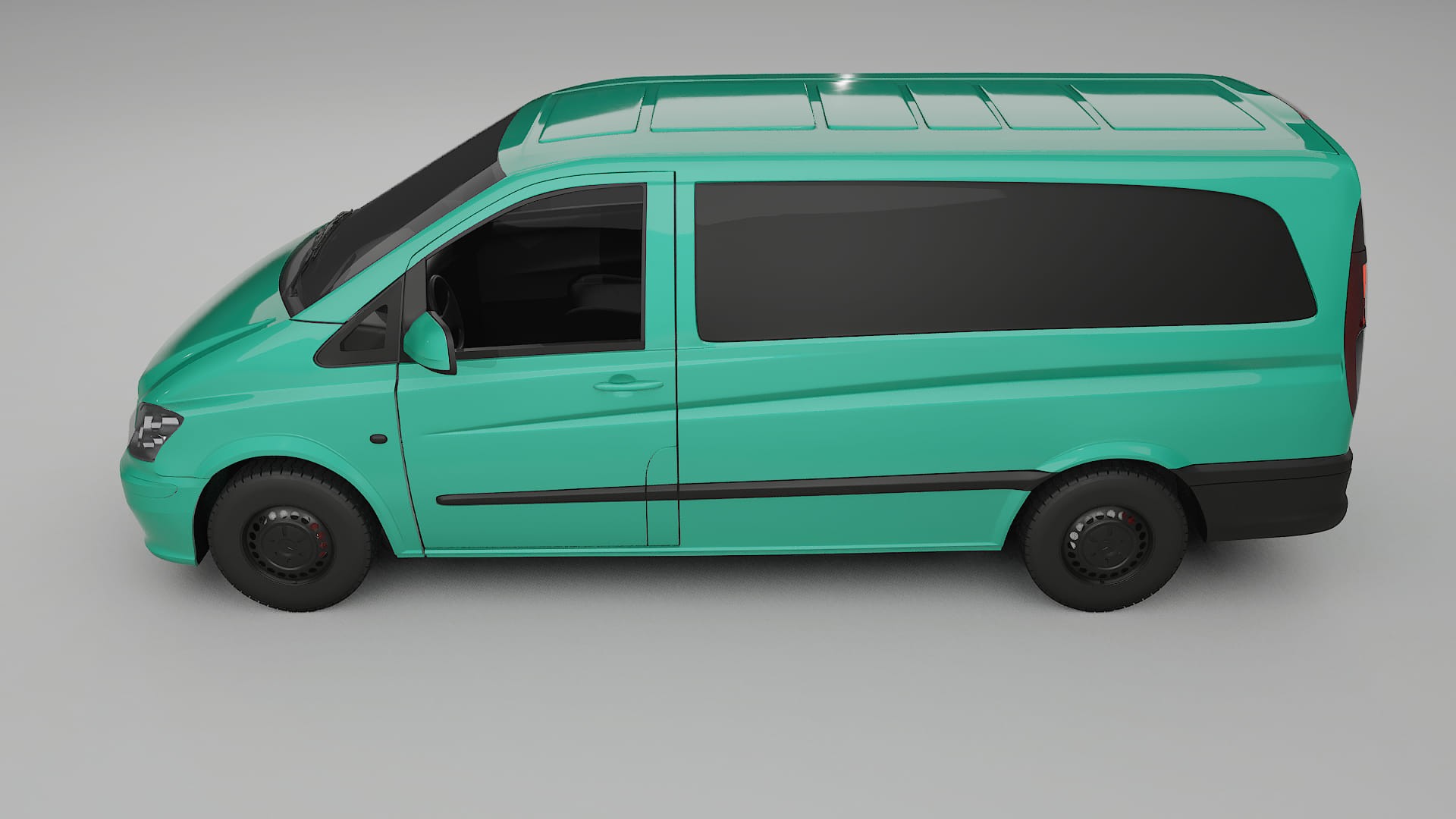 Mercedes Vito Short W639 facelift LCI TPU Lakbeschermingsfolie | JEWEL Kleurveranderende PPF – Volledig Voorgesneden Kit