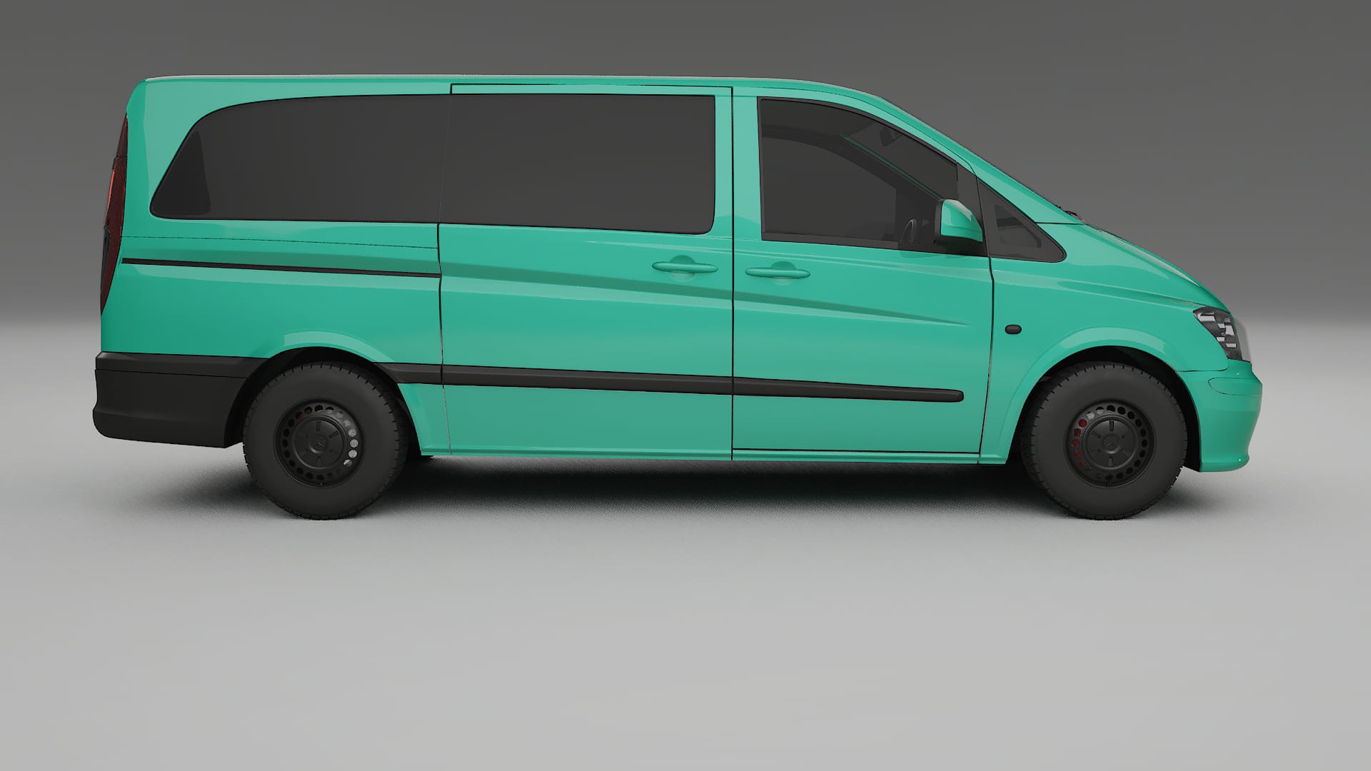 Mercedes Vito Short W639 facelift LCI TPU Lakbeschermingsfolie | JEWEL Kleurveranderende PPF – Volledig Voorgesneden Kit