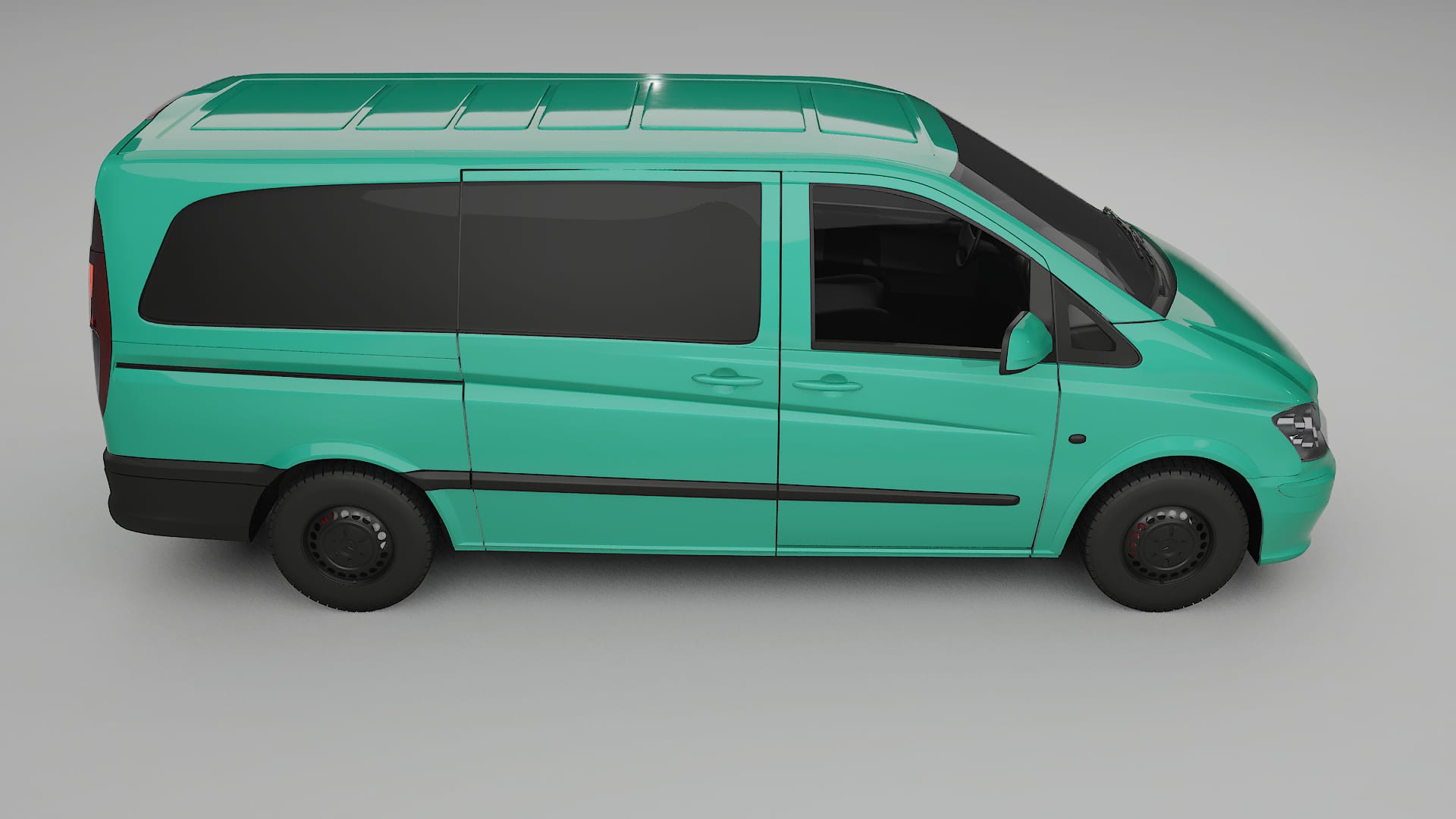 Mercedes Vito Short W639 facelift LCI TPU Lakbeschermingsfolie | JEWEL Kleurveranderende PPF – Volledig Voorgesneden Kit