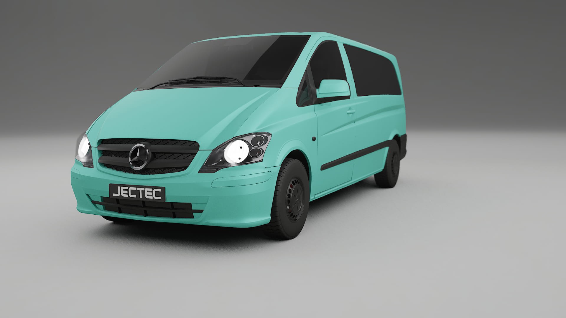 Mercedes Vito Short W639 facelift LCI TPU Lakbeschermingsfolie | FROST Kleurveranderende PPF – Volledig Voorgesneden Kit