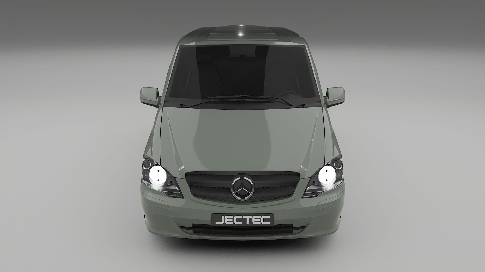 Mercedes Vito Short W639 facelift LCI TPU Lakbeschermingsfolie | SLATE Kleurveranderende PPF – Volledig Voorgesneden Kit