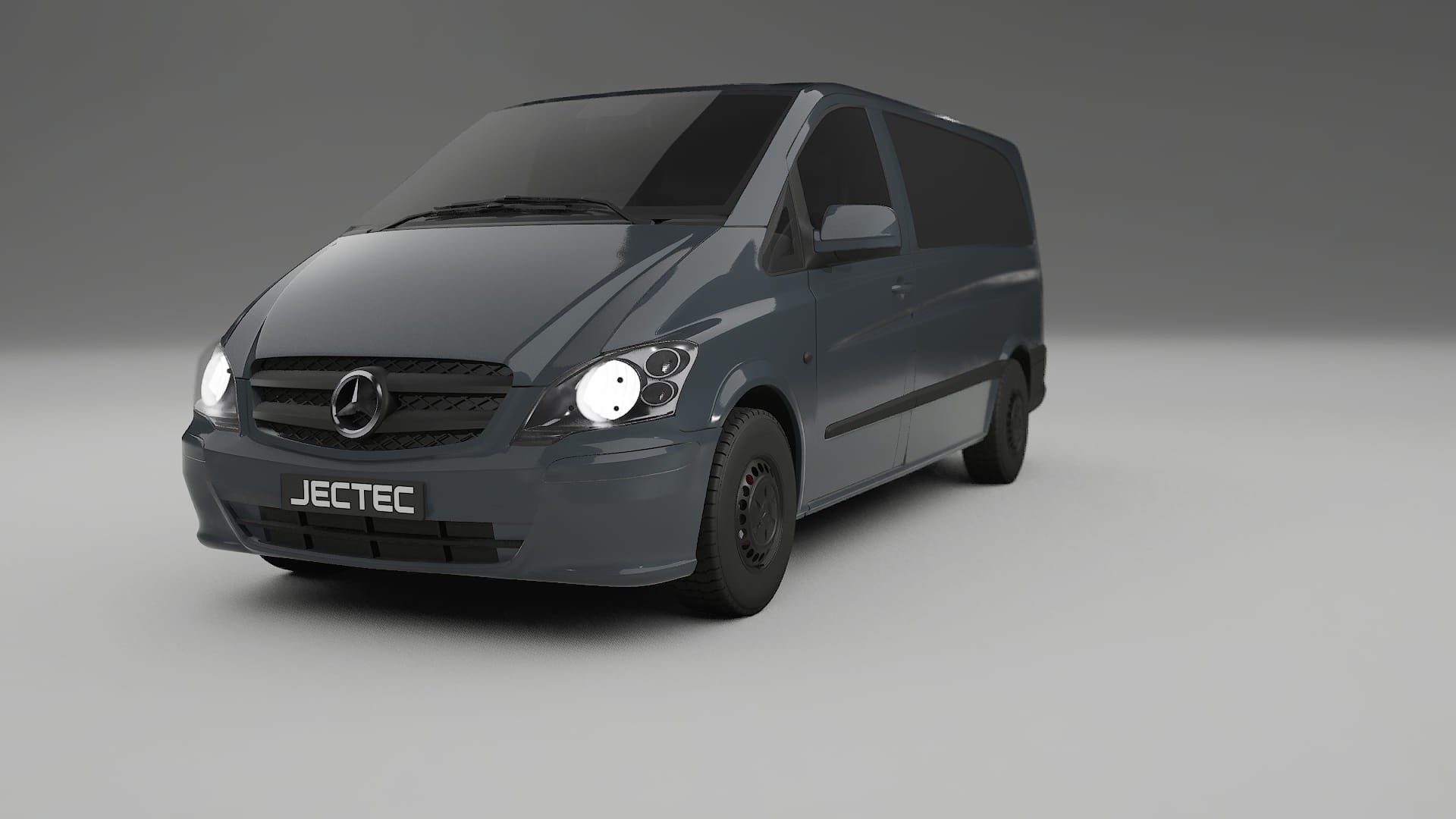 Mercedes Vito Short W639 facelift LCI TPU Lakbeschermingsfolie | GRANITE Kleurveranderende PPF – Volledig Voorgesneden Kit