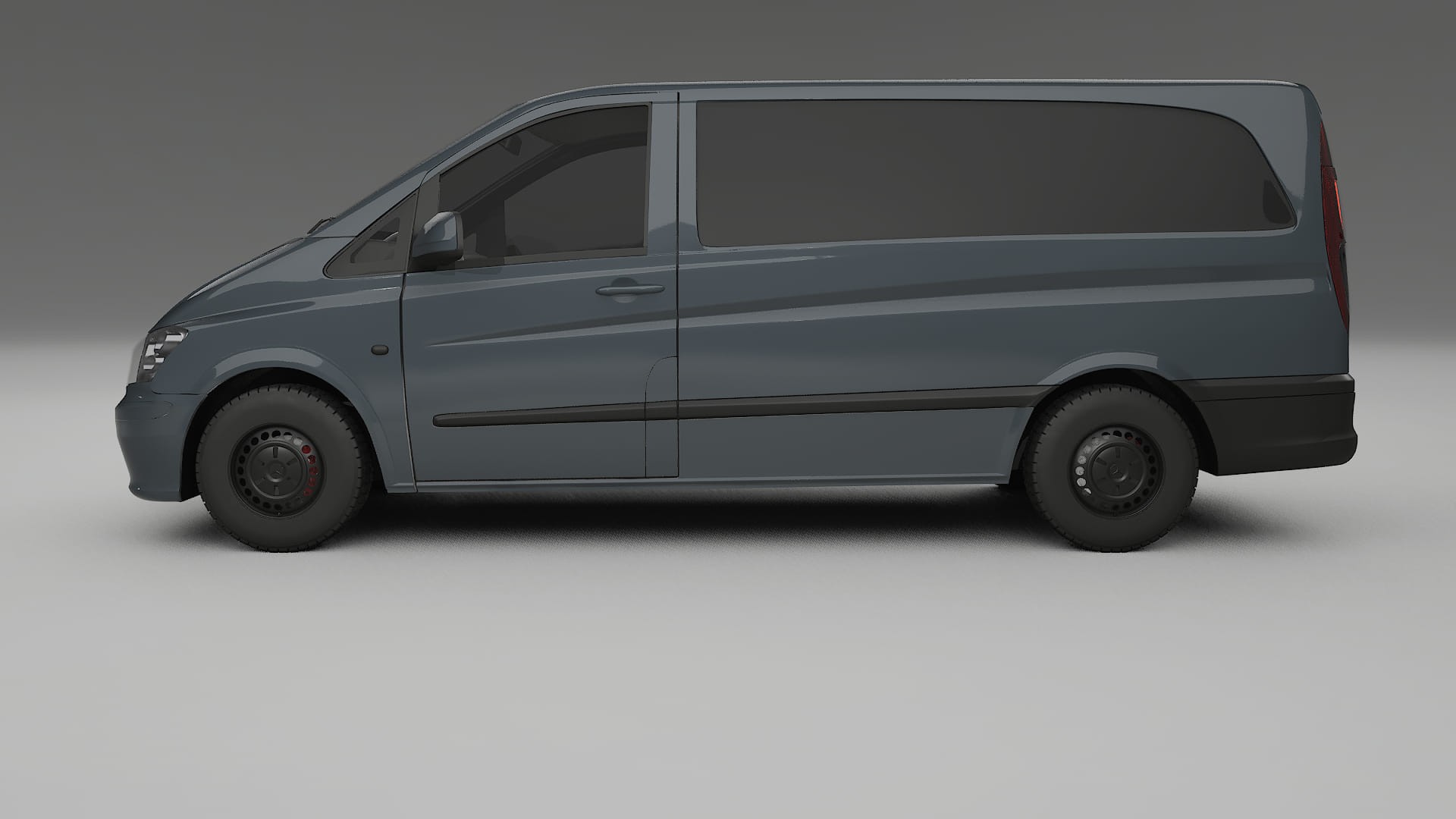 Mercedes Vito Short W639 facelift LCI TPU Lakbeschermingsfolie | GRANITE Kleurveranderende PPF – Volledig Voorgesneden Kit