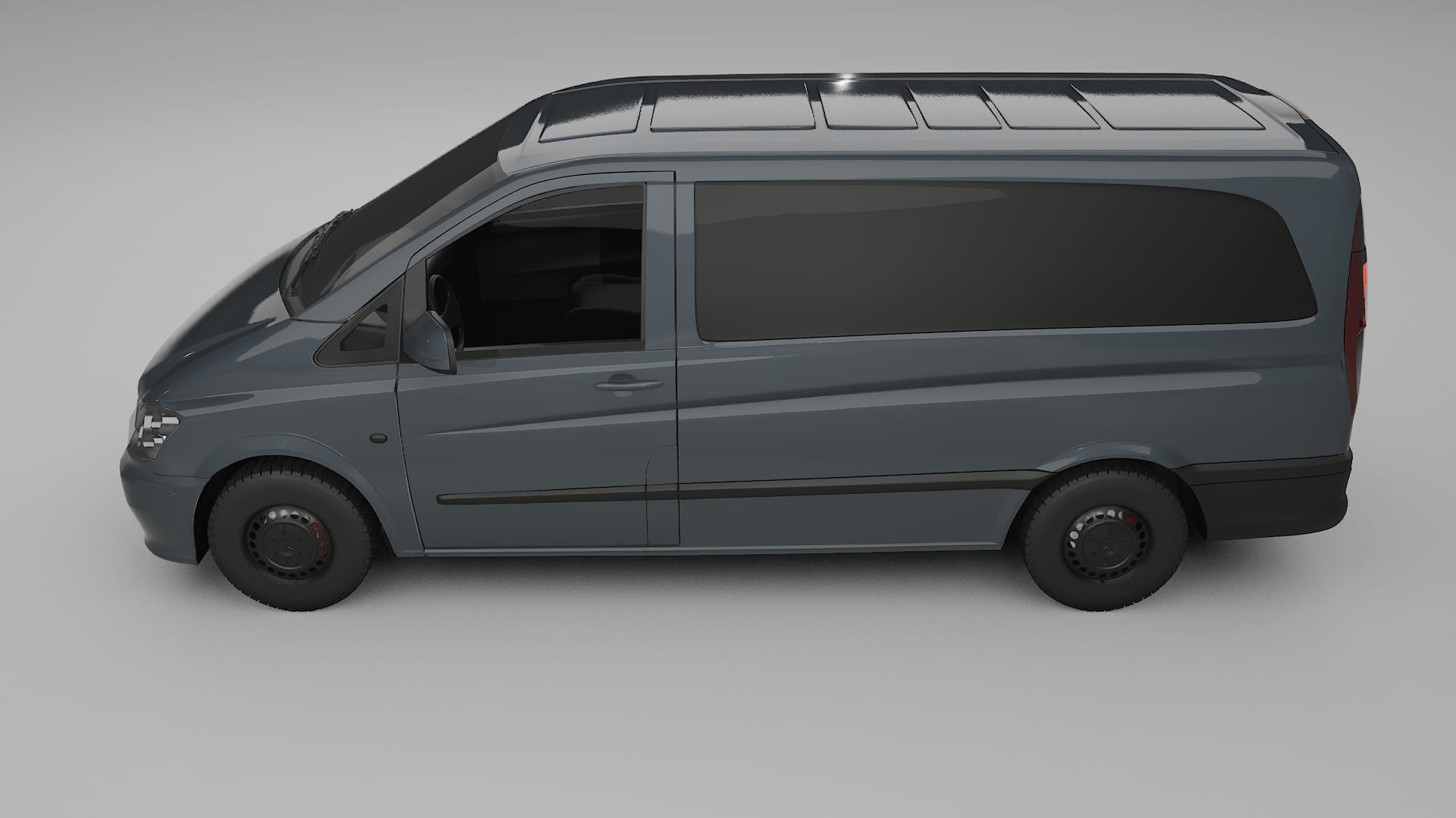 Mercedes Vito Short W639 facelift LCI TPU Lakbeschermingsfolie | GRANITE Kleurveranderende PPF – Volledig Voorgesneden Kit