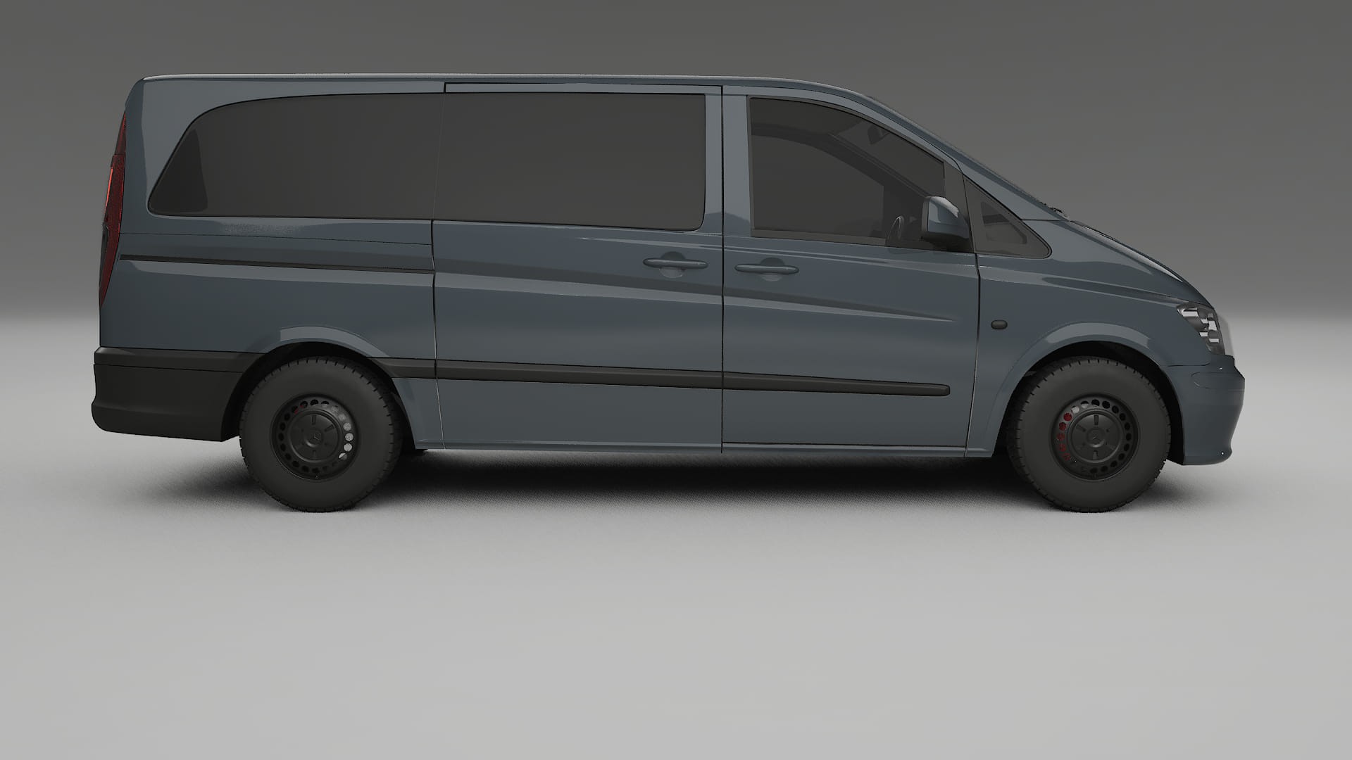 Mercedes Vito Short W639 facelift LCI TPU Lakbeschermingsfolie | GRANITE Kleurveranderende PPF – Volledig Voorgesneden Kit