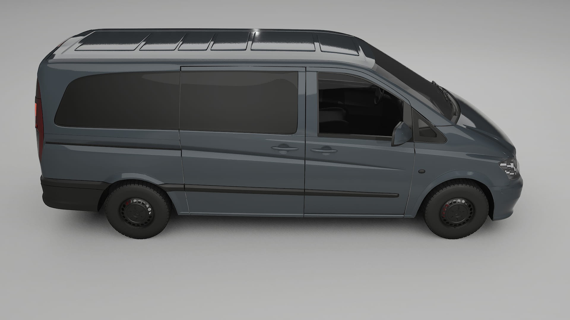 Mercedes Vito Short W639 facelift LCI TPU Lakbeschermingsfolie | GRANITE Kleurveranderende PPF – Volledig Voorgesneden Kit