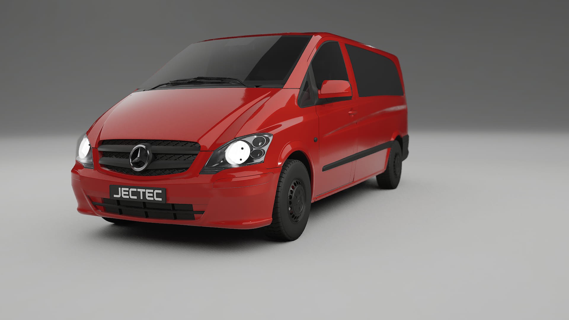 Mercedes Vito Short W639 facelift LCI TPU Lakbeschermingsfolie | BLAZE Kleurveranderende PPF – Volledig Voorgesneden Kit