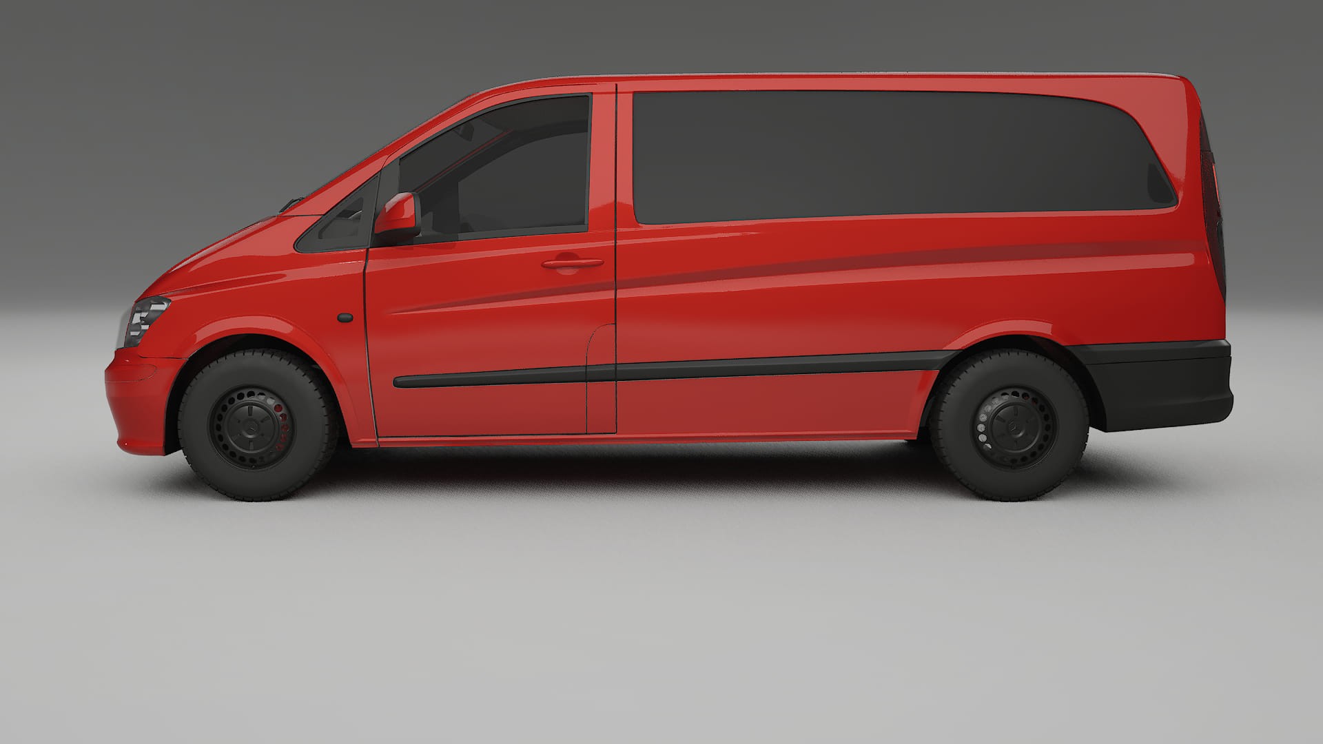 Mercedes Vito Short W639 facelift LCI TPU Lakbeschermingsfolie | BLAZE Kleurveranderende PPF – Volledig Voorgesneden Kit