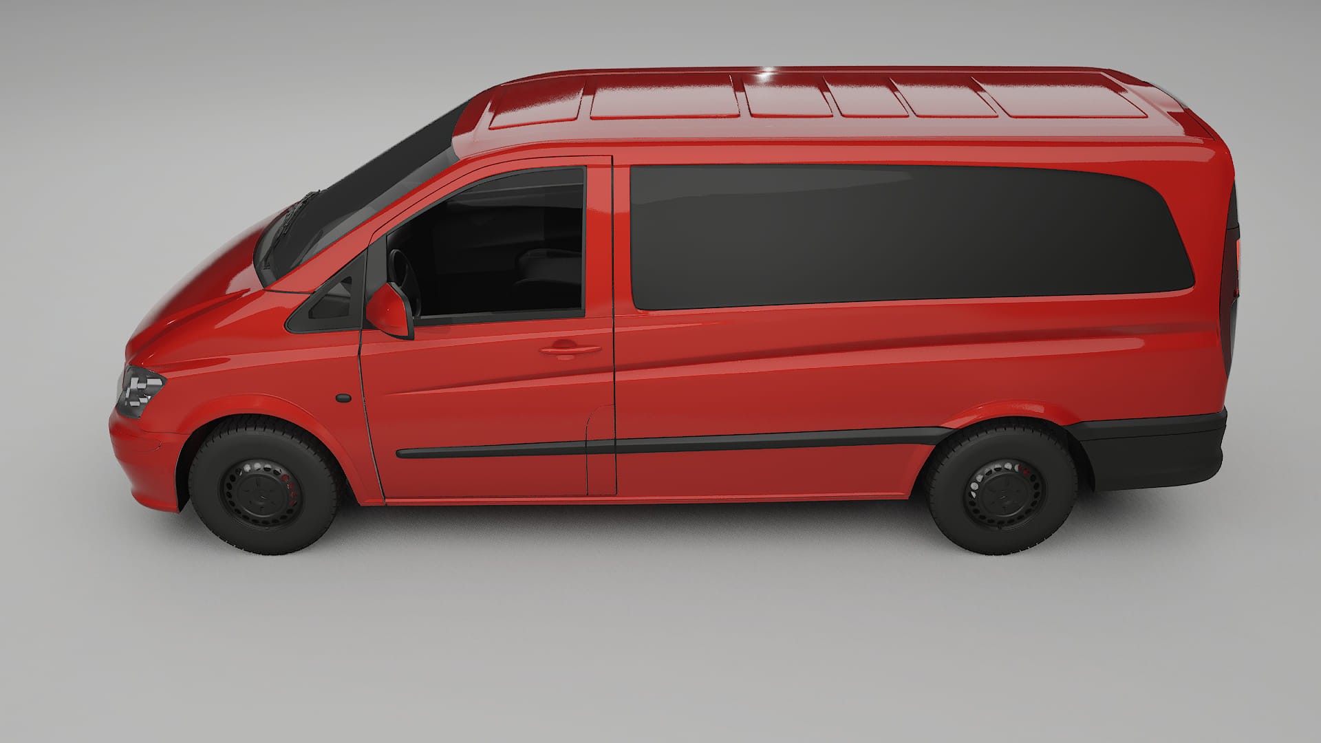 Mercedes Vito Short W639 facelift LCI TPU Lakbeschermingsfolie | BLAZE Kleurveranderende PPF – Volledig Voorgesneden Kit
