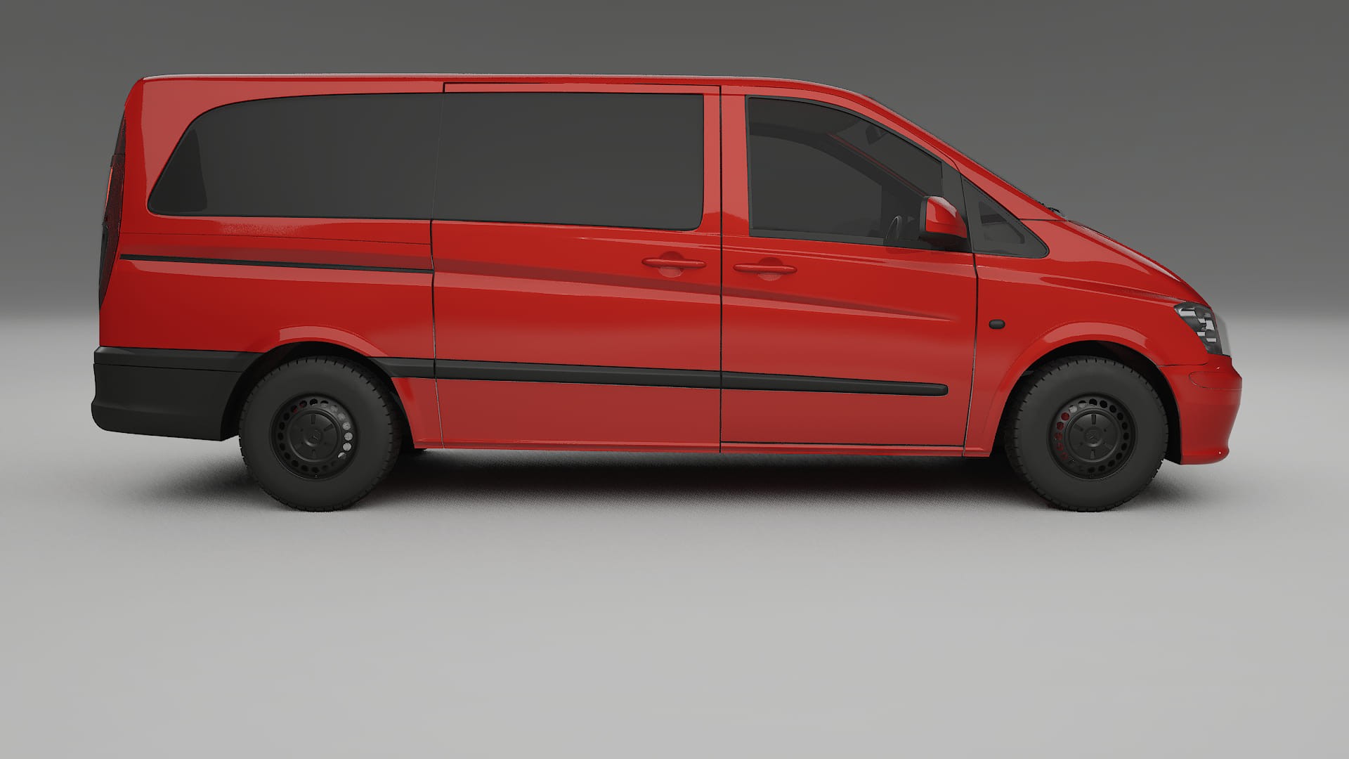 Mercedes Vito Short W639 facelift LCI TPU Lakbeschermingsfolie | BLAZE Kleurveranderende PPF – Volledig Voorgesneden Kit