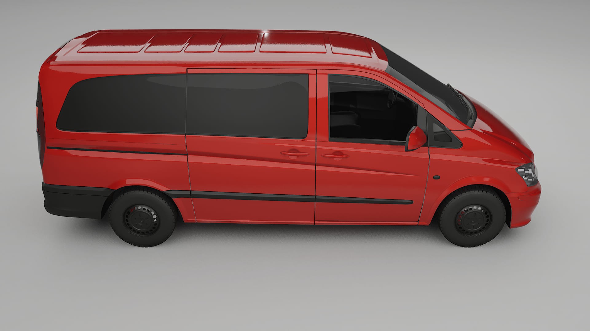 Mercedes Vito Short W639 facelift LCI TPU Lakbeschermingsfolie | BLAZE Kleurveranderende PPF – Volledig Voorgesneden Kit