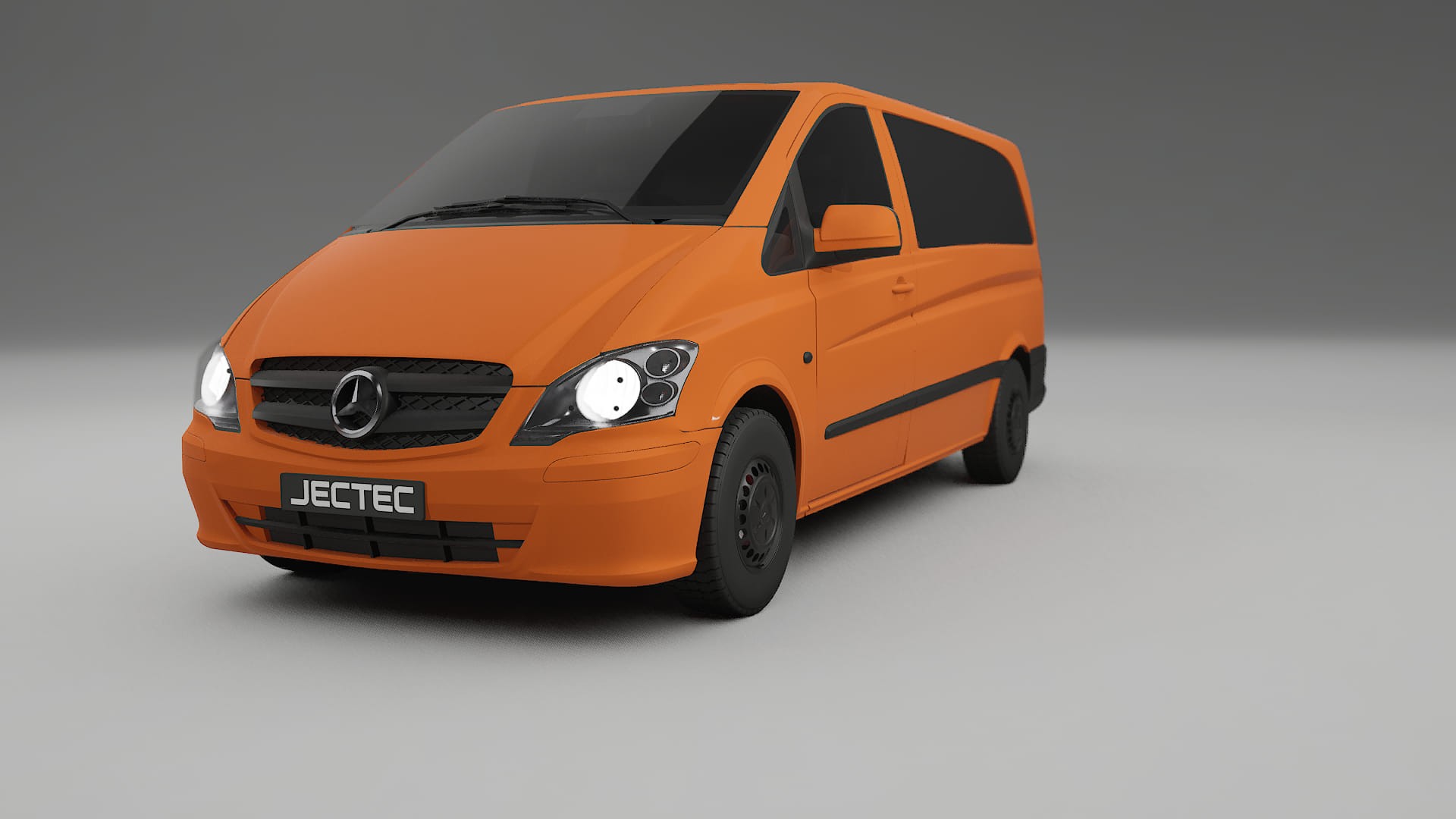 Mercedes Vito Short W639 facelift LCI TPU Lakbeschermingsfolie | ROCKET Kleurveranderende PPF – Volledig Voorgesneden Kit