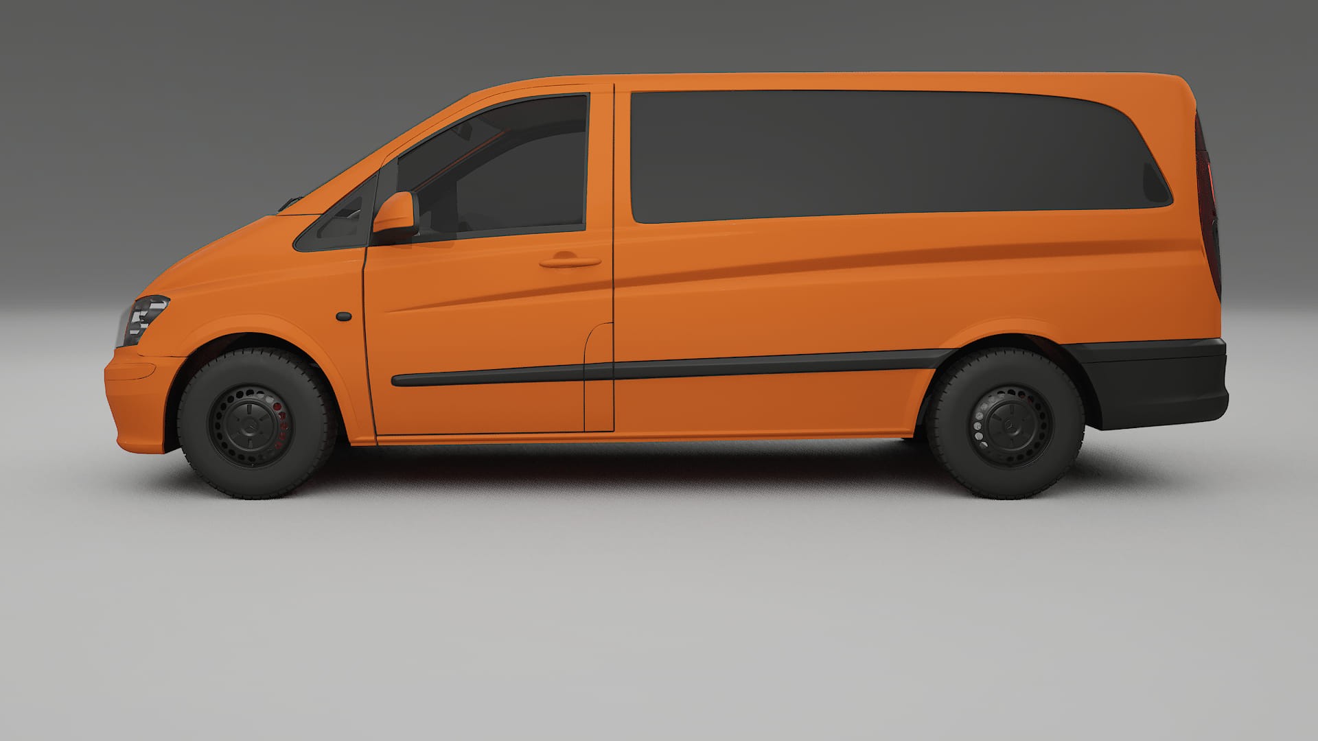 Mercedes Vito Short W639 facelift LCI TPU Lakbeschermingsfolie | ROCKET Kleurveranderende PPF – Volledig Voorgesneden Kit