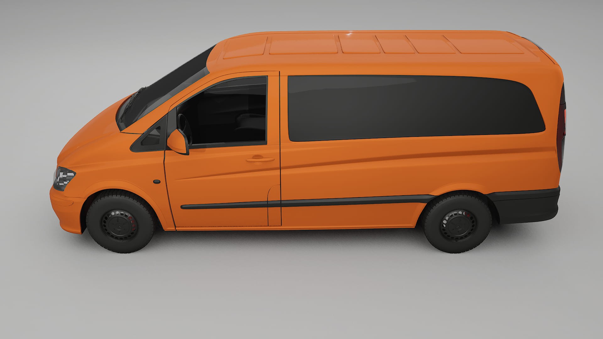 Mercedes Vito Short W639 facelift LCI TPU Lakbeschermingsfolie | ROCKET Kleurveranderende PPF – Volledig Voorgesneden Kit