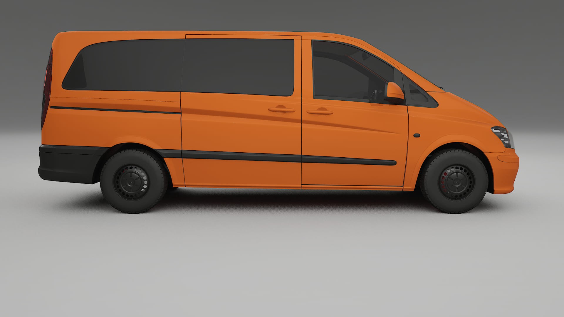 Mercedes Vito Short W639 facelift LCI TPU Lakbeschermingsfolie | ROCKET Kleurveranderende PPF – Volledig Voorgesneden Kit
