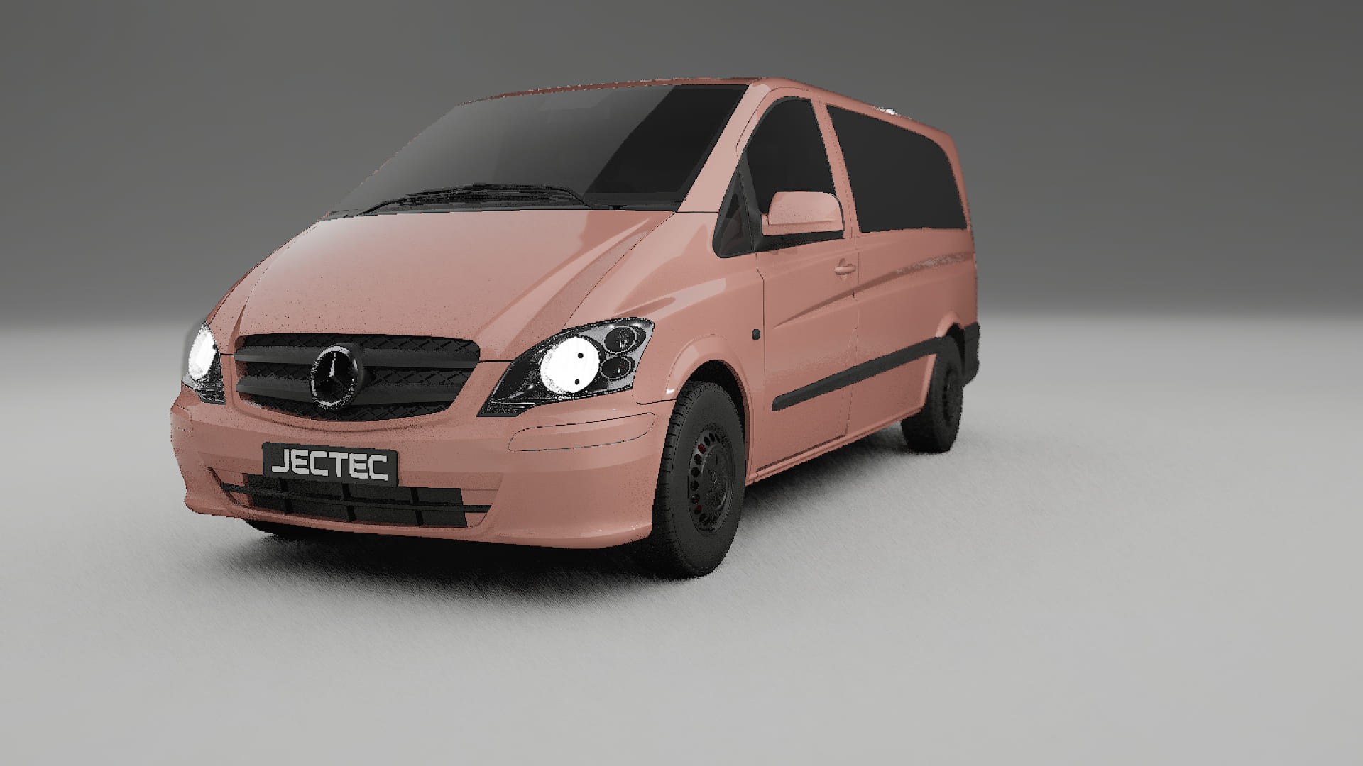 Mercedes Vito Short W639 facelift LCI TPU Lakbeschermingsfolie | BLUSH Kleurveranderende PPF – Volledig Voorgesneden Kit