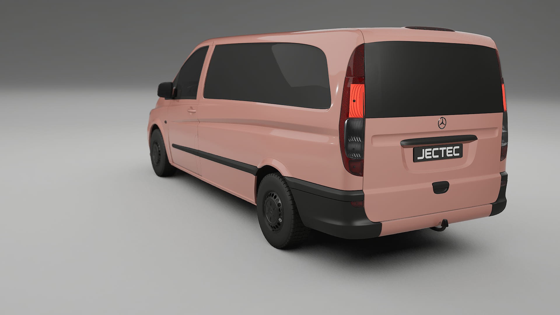 Mercedes Vito Short W639 facelift LCI TPU Lakbeschermingsfolie | BLUSH Kleurveranderende PPF – Volledig Voorgesneden Kit