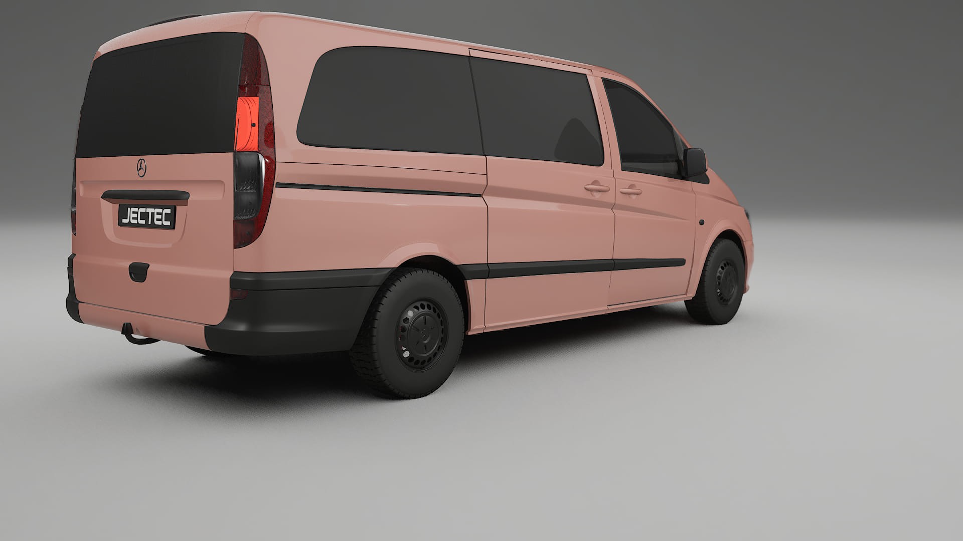 Mercedes Vito Short W639 facelift LCI TPU Lakbeschermingsfolie | BLUSH Kleurveranderende PPF – Volledig Voorgesneden Kit