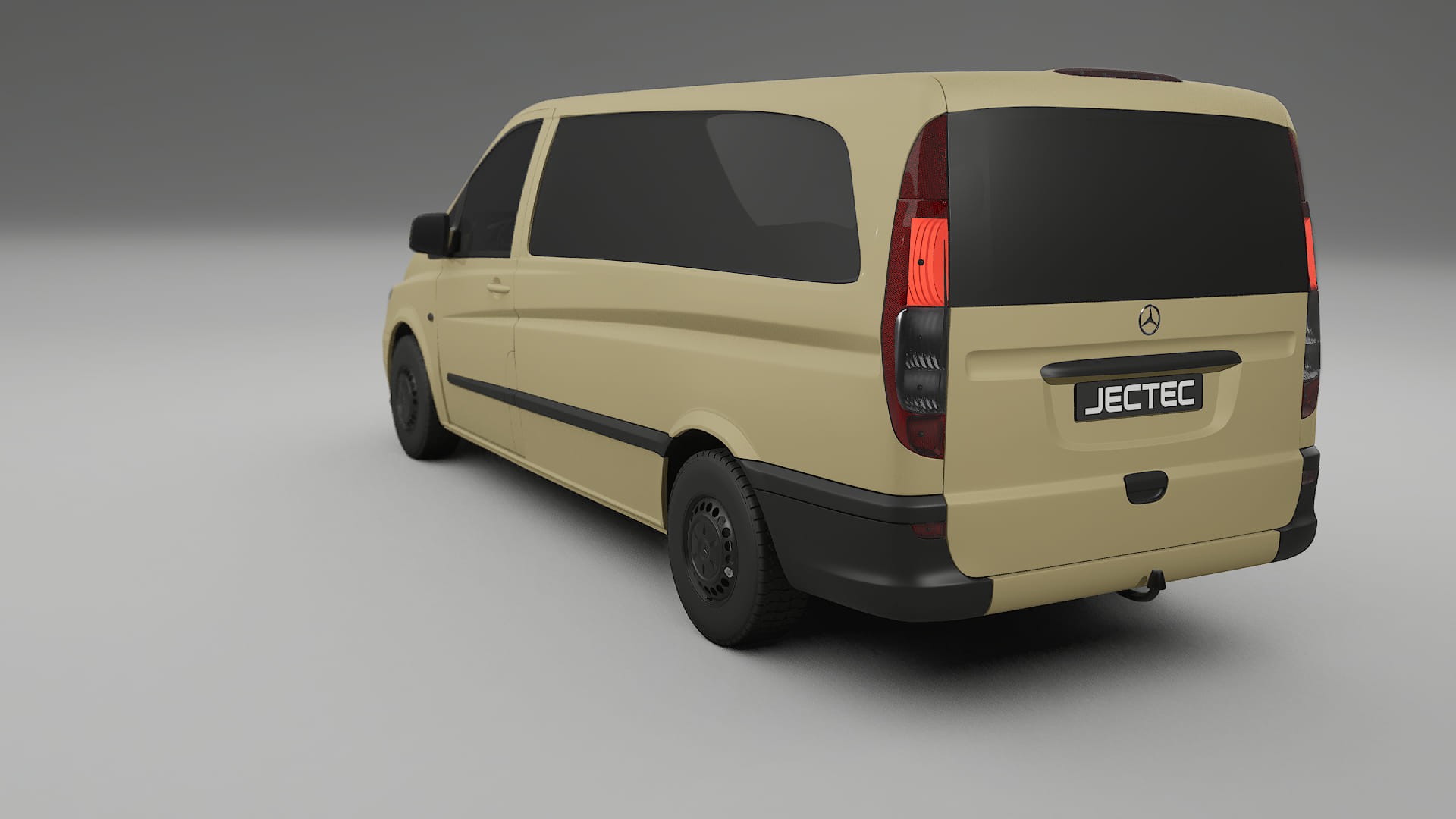 Mercedes Vito Short W639 facelift LCI TPU Lakbeschermingsfolie | SAND Kleurveranderende PPF – Volledig Voorgesneden Kit