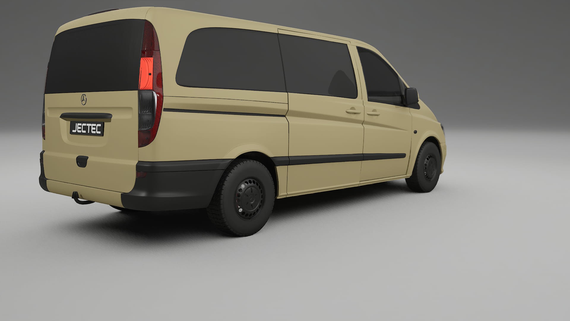 Mercedes Vito Short W639 facelift LCI TPU Lakbeschermingsfolie | SAND Kleurveranderende PPF – Volledig Voorgesneden Kit