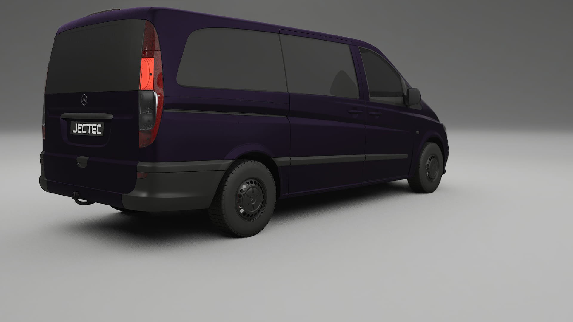 Mercedes Vito Short W639 facelift LCI TPU Lakbeschermingsfolie | VIOLET Kleurveranderende PPF – Volledig Voorgesneden Kit
