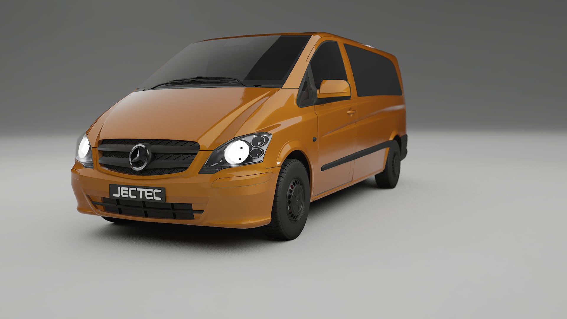 Mercedes Vito Short W639 facelift LCI TPU Lakbeschermingsfolie | DAISY Kleurveranderende PPF – Volledig Voorgesneden Kit