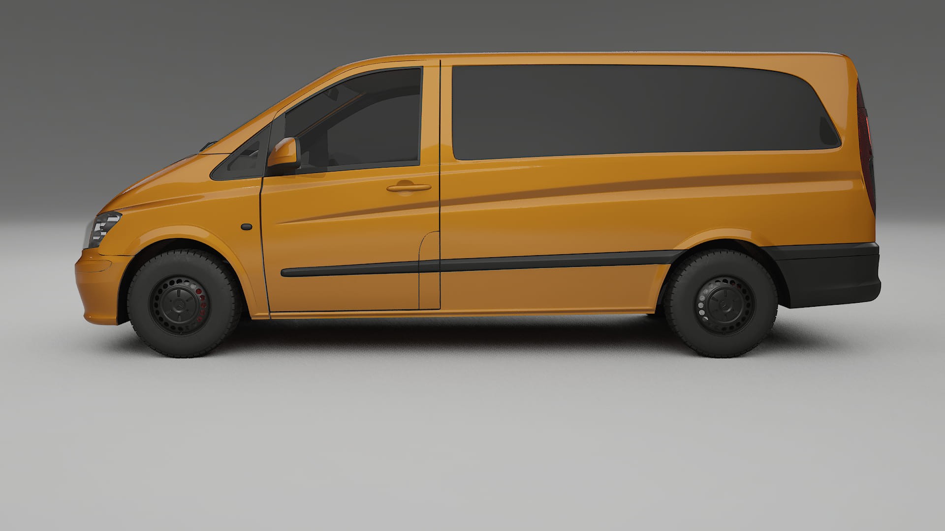 Mercedes Vito Short W639 facelift LCI TPU Lakbeschermingsfolie | DAISY Kleurveranderende PPF – Volledig Voorgesneden Kit