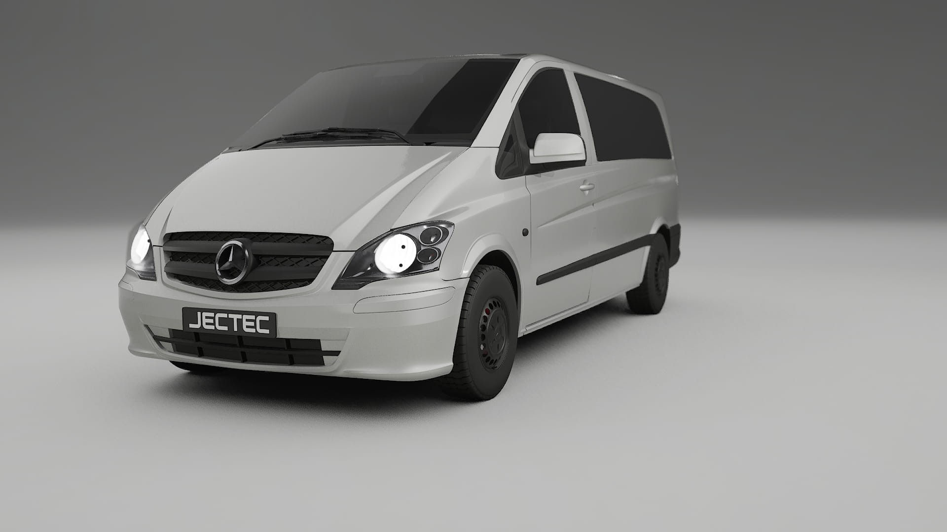 Mercedes Vito Short W639 facelift LCI TPU Lakbeschermingsfolie | PEARL Kleurveranderende PPF – Volledig Voorgesneden Kit
