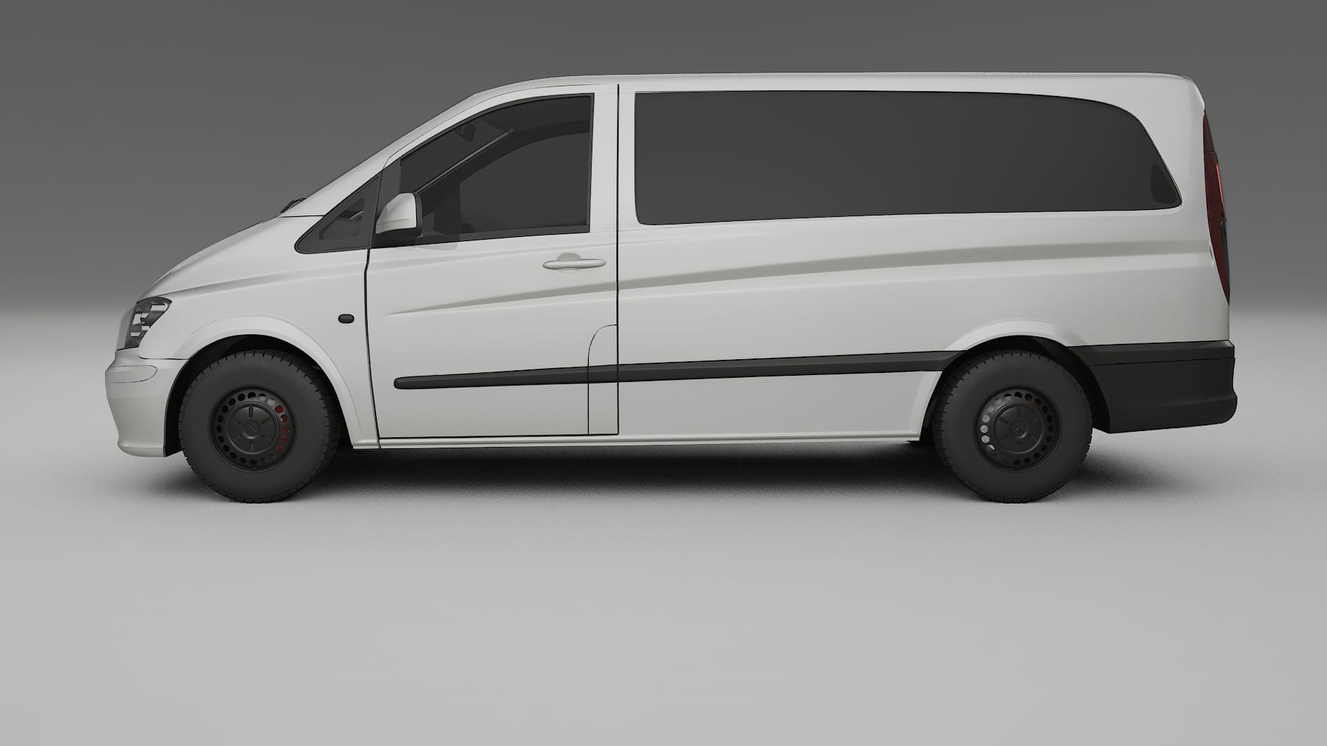 Mercedes Vito Short W639 facelift LCI TPU Lakbeschermingsfolie | PEARL Kleurveranderende PPF – Volledig Voorgesneden Kit