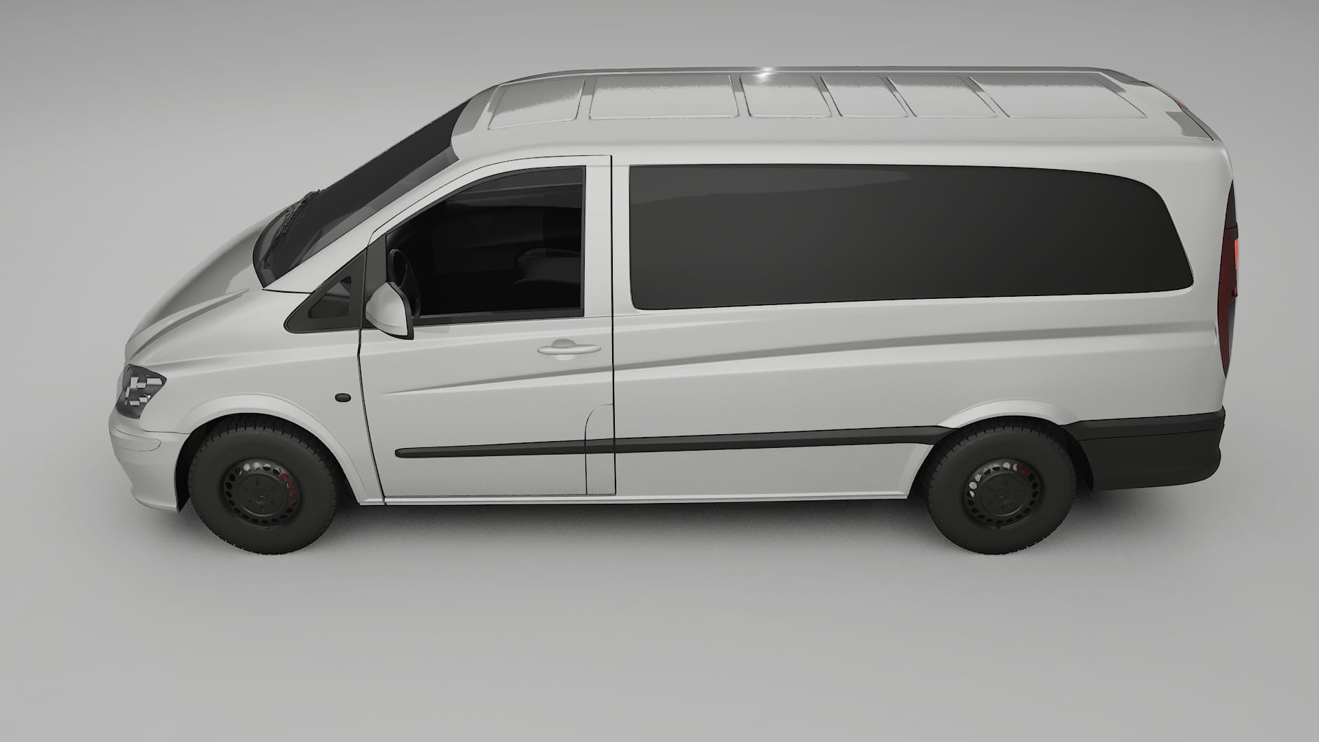 Mercedes Vito Short W639 facelift LCI TPU Lakbeschermingsfolie | PEARL Kleurveranderende PPF – Volledig Voorgesneden Kit