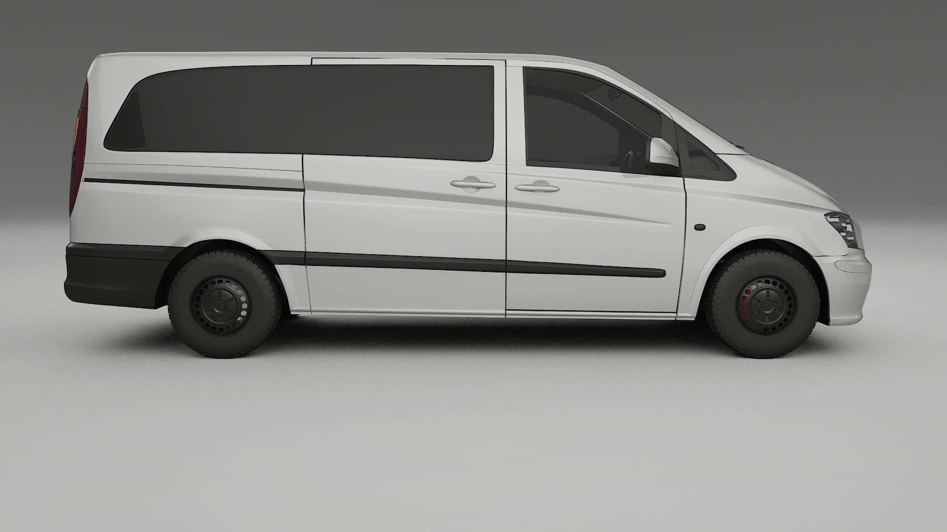 Mercedes Vito Short W639 facelift LCI TPU Lakbeschermingsfolie | PEARL Kleurveranderende PPF – Volledig Voorgesneden Kit
