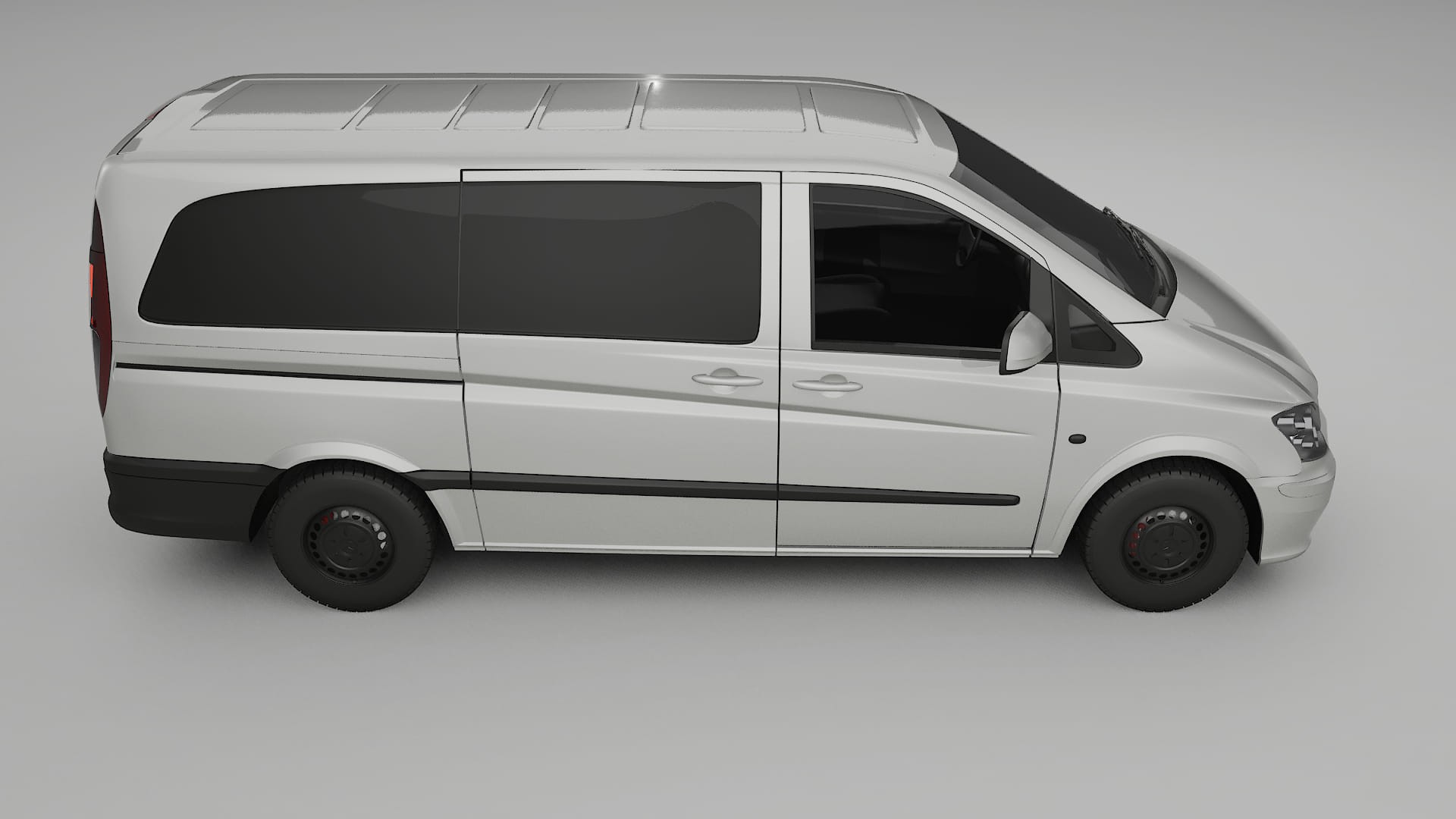 Mercedes Vito Short W639 facelift LCI TPU Lakbeschermingsfolie | PEARL Kleurveranderende PPF – Volledig Voorgesneden Kit
