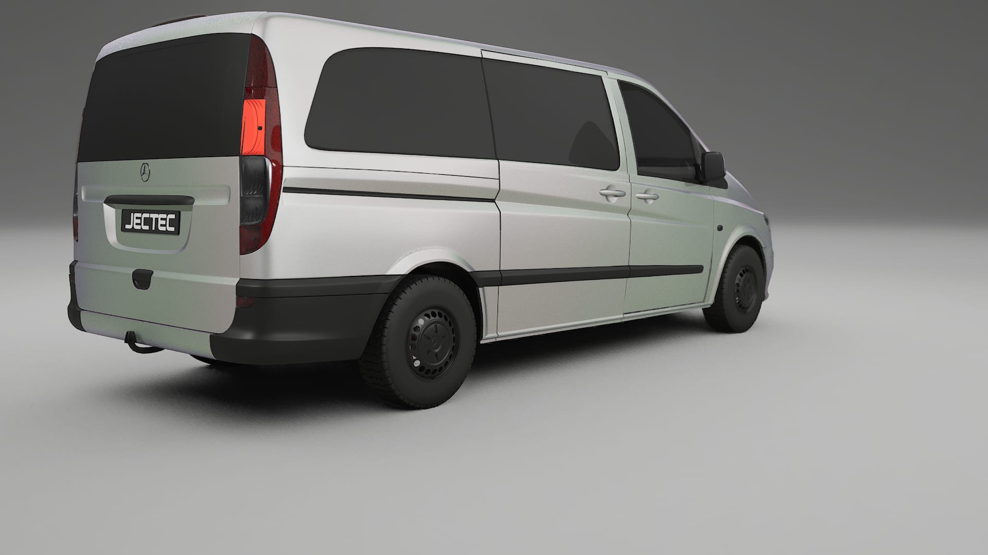 Mercedes Vito Short W639 facelift LCI TPU Lakbeschermingsfolie | NEBULA Kleurveranderende PPF – Volledig Voorgesneden Kit