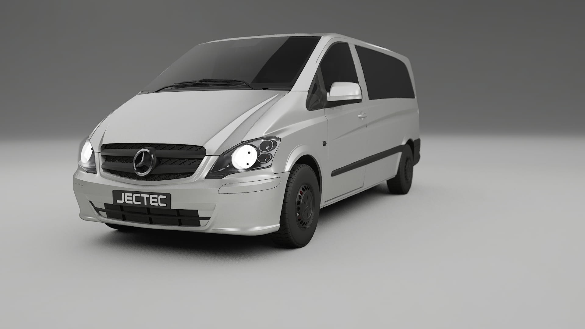 Mercedes Vito Short W639 facelift LCI TPU Lakbeschermingsfolie | OPAL Kleurveranderende PPF – Volledig Voorgesneden Kit