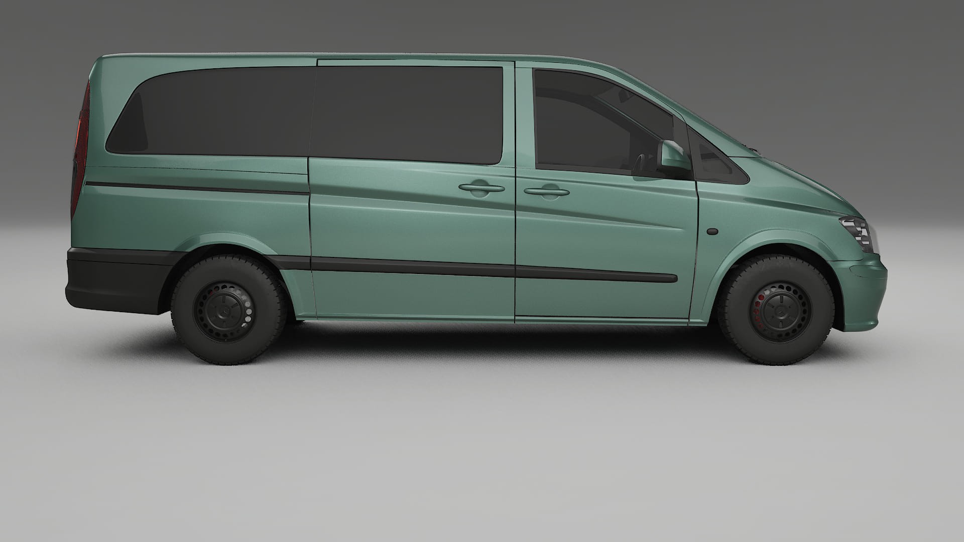 Mercedes Vito Short W639 facelift LCI TPU Lakbeschermingsfolie | EVERGREEN Kleurveranderende PPF – Volledig Voorgesneden Kit