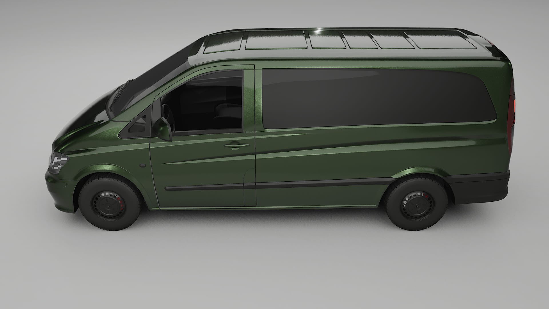 Mercedes Vito Short W639 facelift LCI TPU Lakbeschermingsfolie | LAGOON Kleurveranderende PPF – Volledig Voorgesneden Kit
