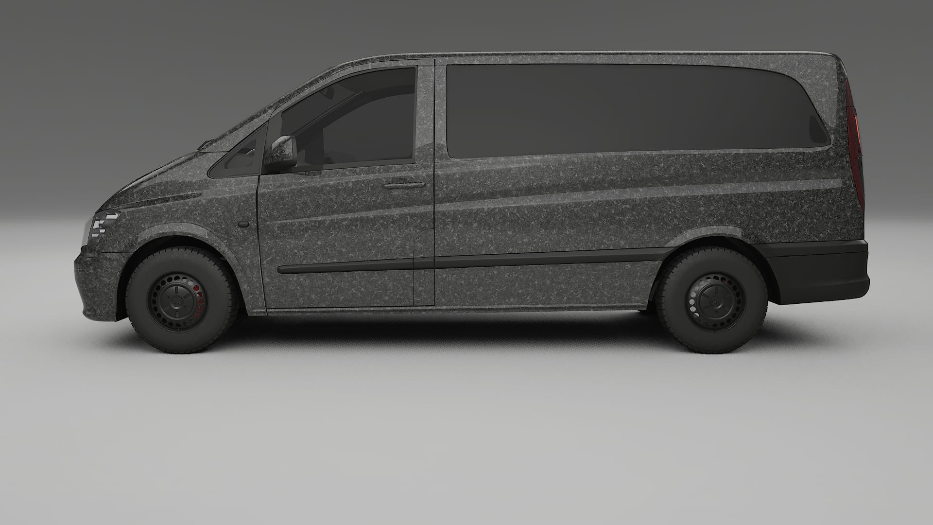 Mercedes Vito Short W639 facelift LCI TPU Lakbeschermingsfolie | FORGED S Kleurveranderende PPF – Volledig Voorgesneden Kit
