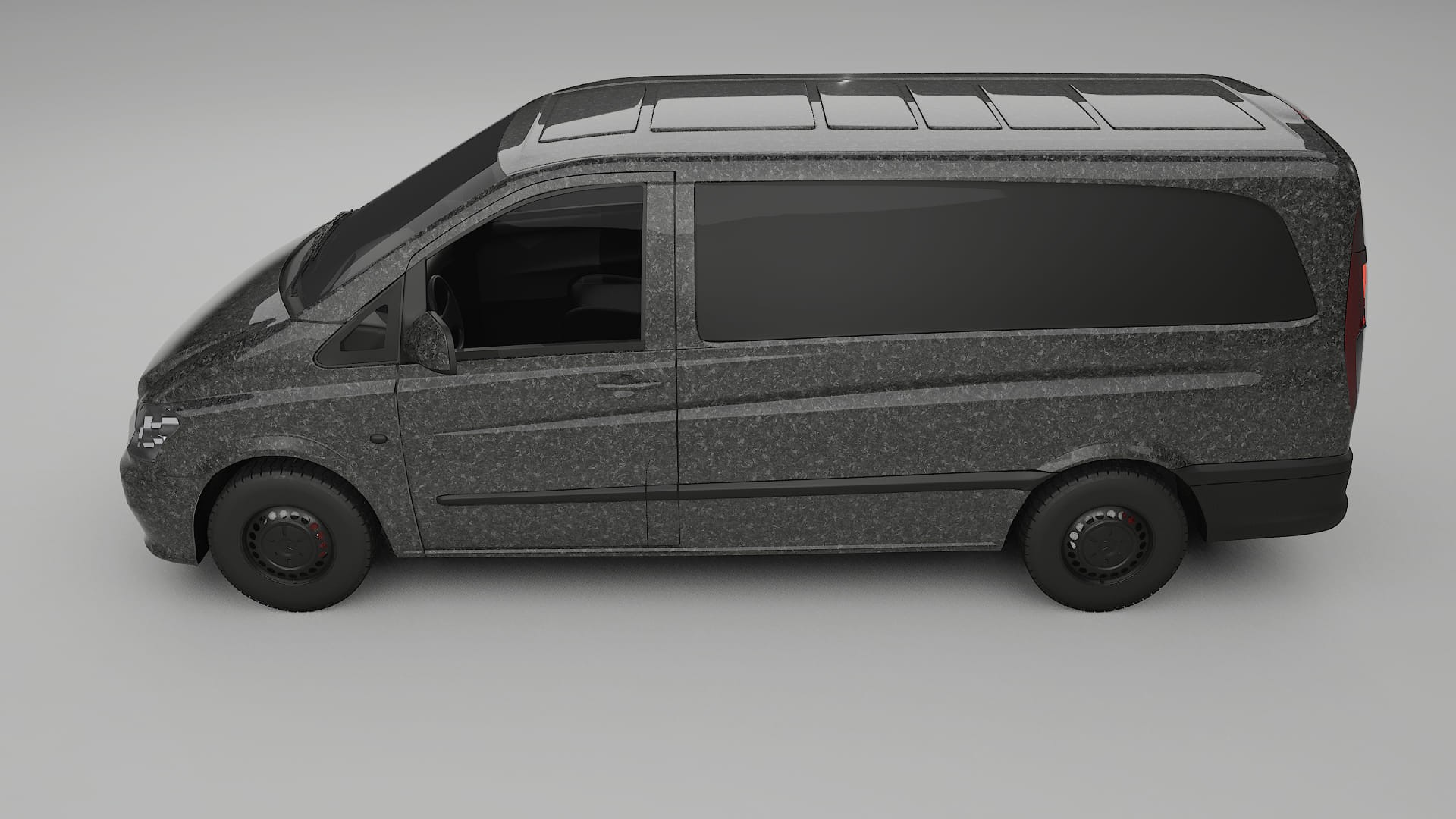 Mercedes Vito Short W639 facelift LCI TPU Lakbeschermingsfolie | FORGED S Kleurveranderende PPF – Volledig Voorgesneden Kit
