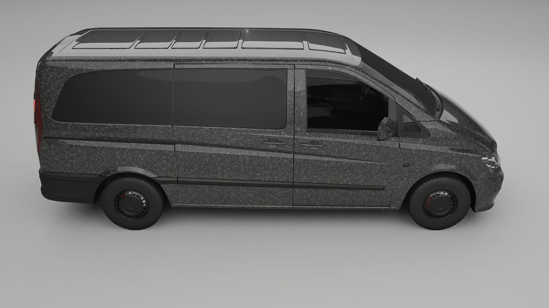 Mercedes Vito Short W639 facelift LCI TPU Lakbeschermingsfolie | FORGED S Kleurveranderende PPF – Volledig Voorgesneden Kit