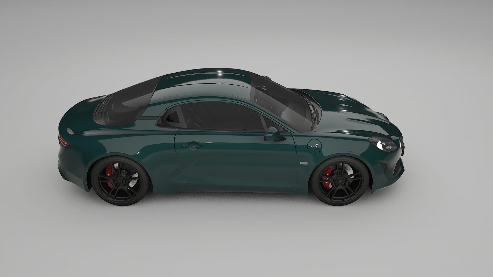 Renault Alpine A110 TPU Lakbeschermingsfolie | INFERNO Kleurveranderende PPF – Volledig Voorgesneden Kit