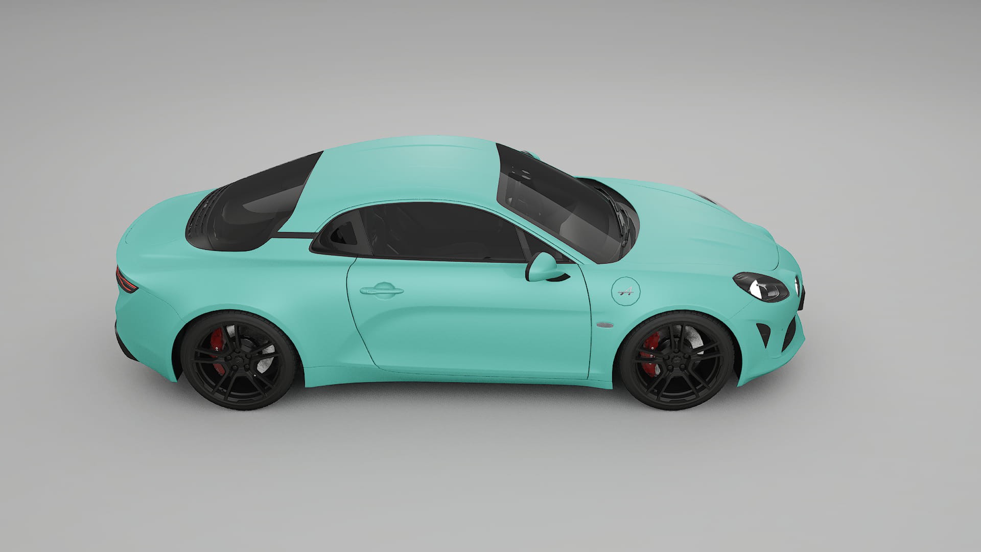 Renault Alpine A110 TPU Lakbeschermingsfolie | FROST Kleurveranderende PPF – Volledig Voorgesneden Kit